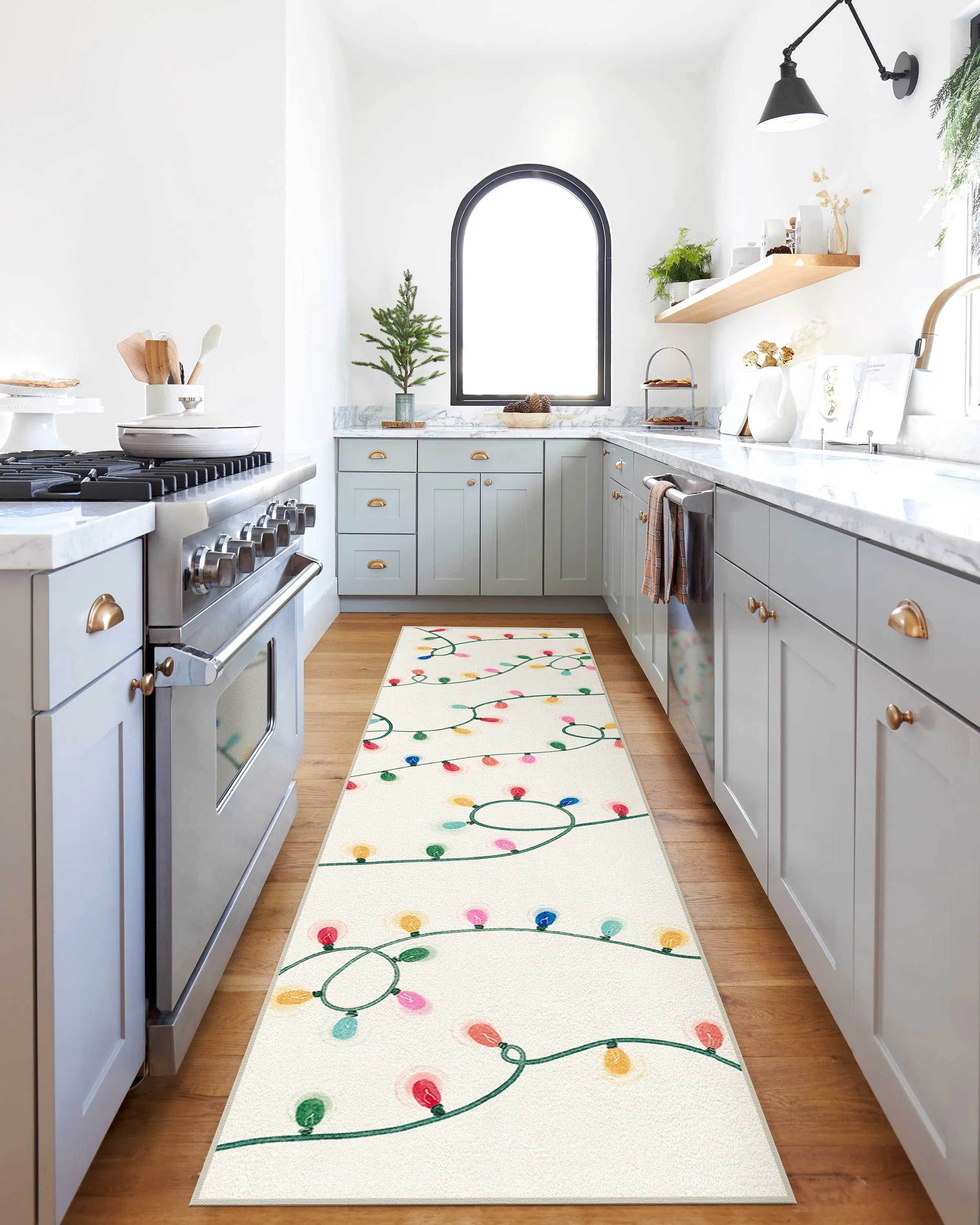 Runner Rug Machine Washable - Cream
