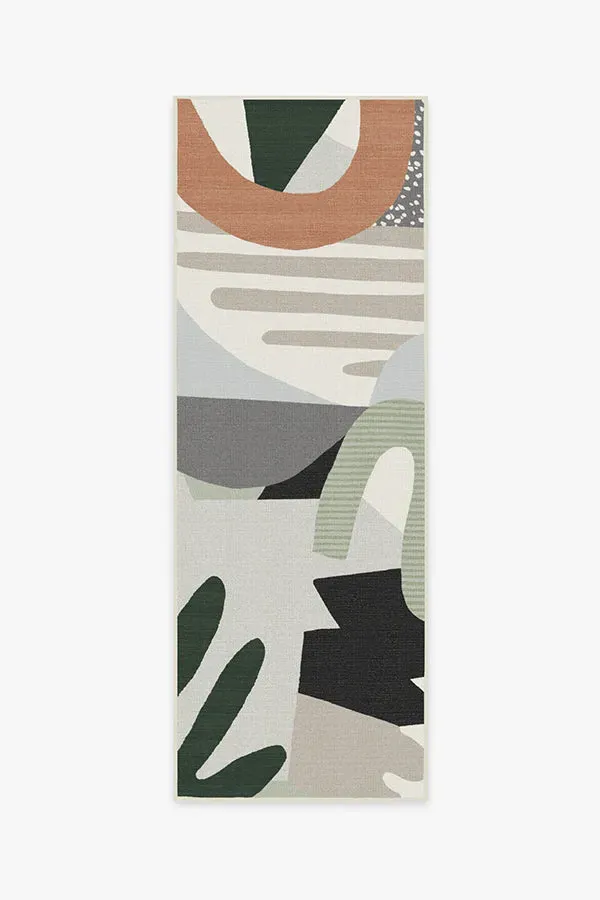 Runner Rug Machine Washable - Desert Sage