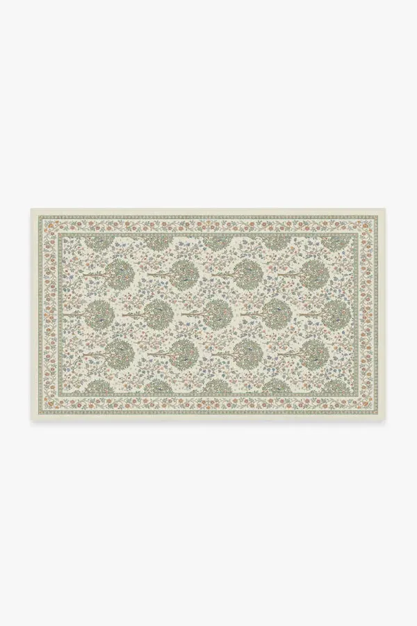 Runner Rug Machine Washable - Green