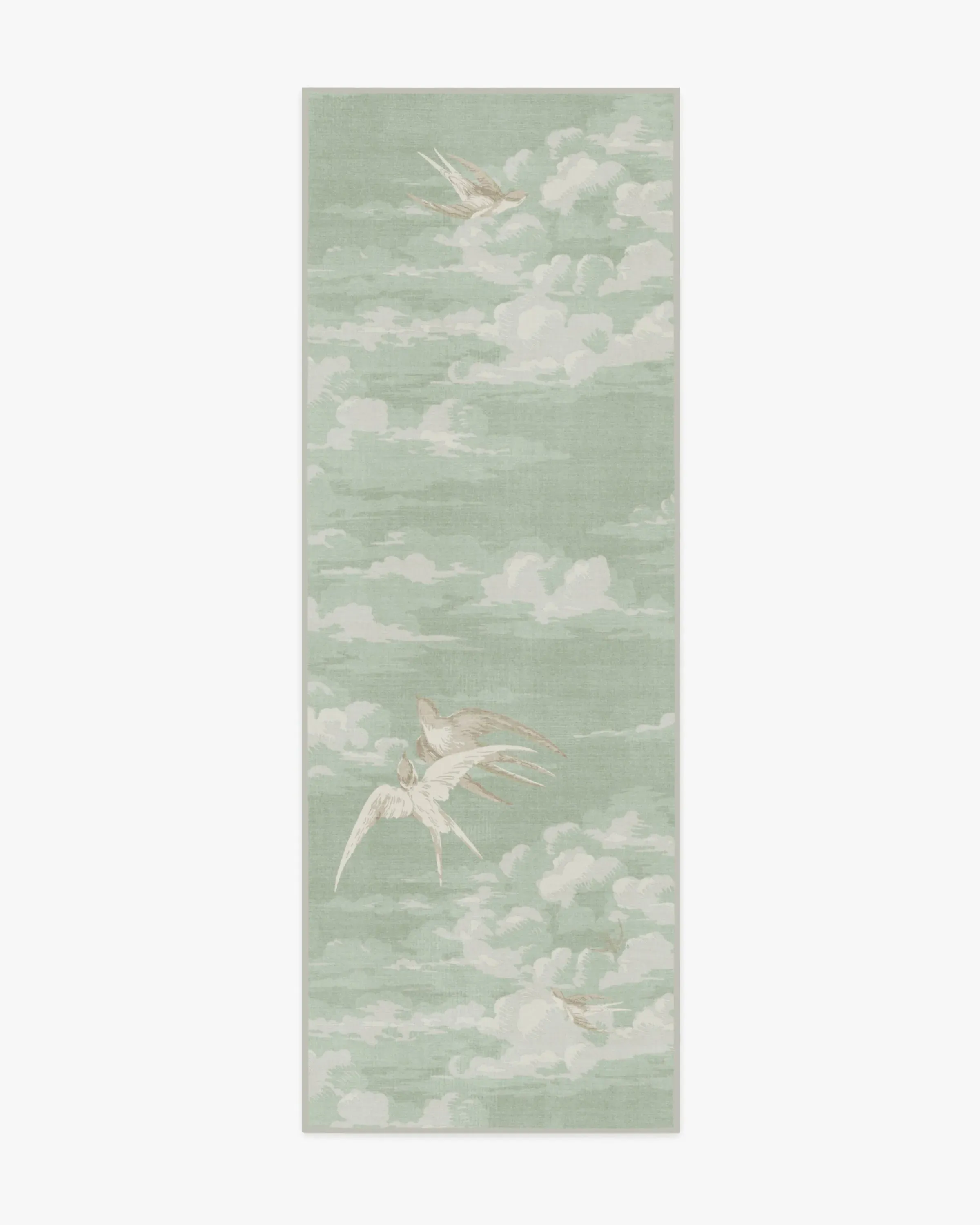 Runner Rug Machine Washable - Green