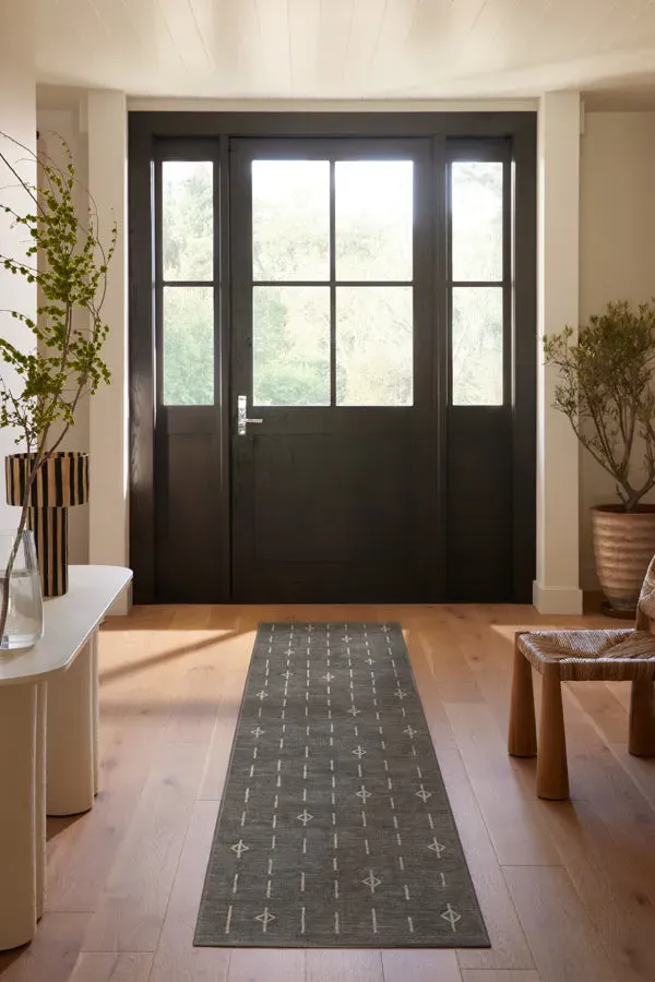 Runner Rug Machine Washable - Grey