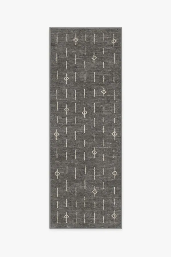 Runner Rug Machine Washable - Grey
