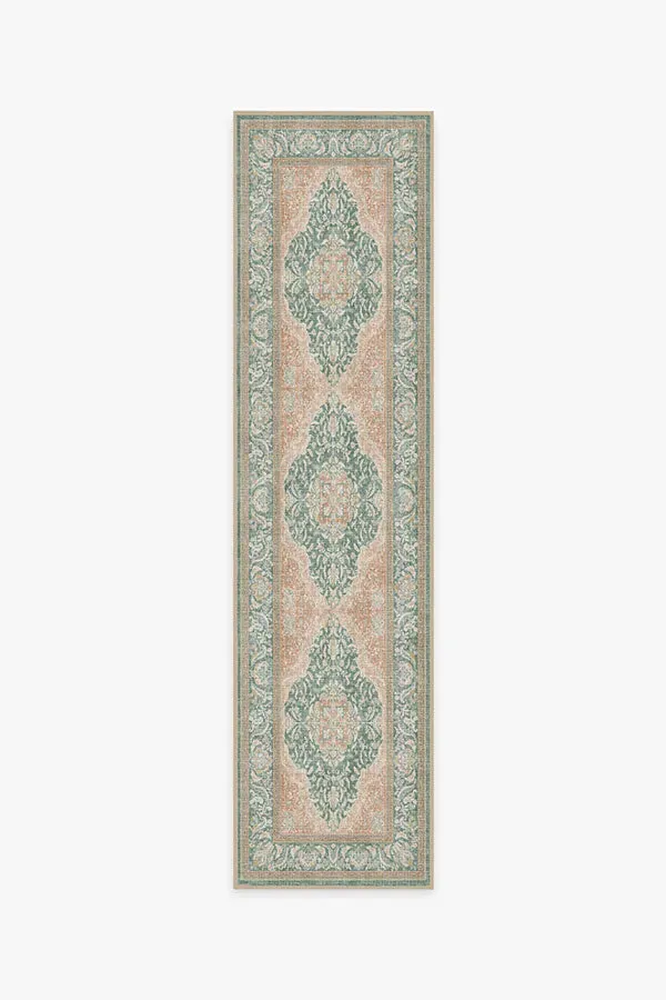 Runner Rug Machine Washable - Sage