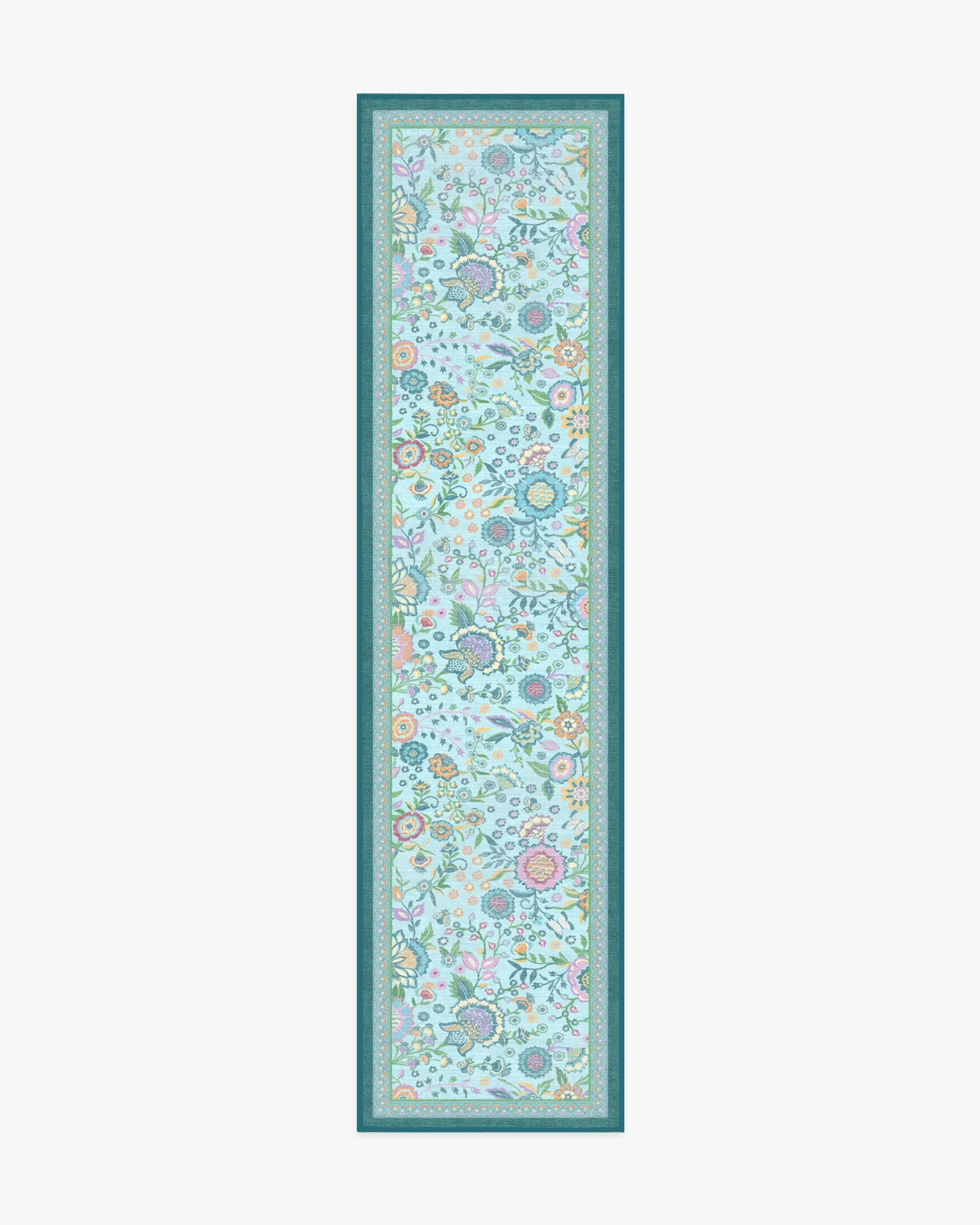 Runner Washable Area Rug - Multicolour