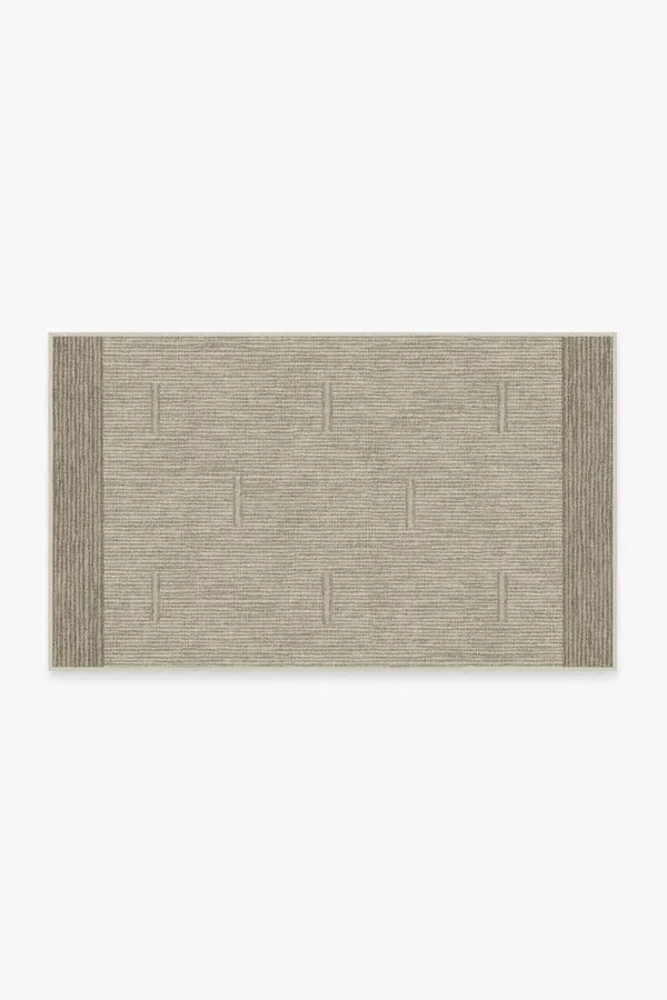 Small Area Rug Machine Washable - Beige