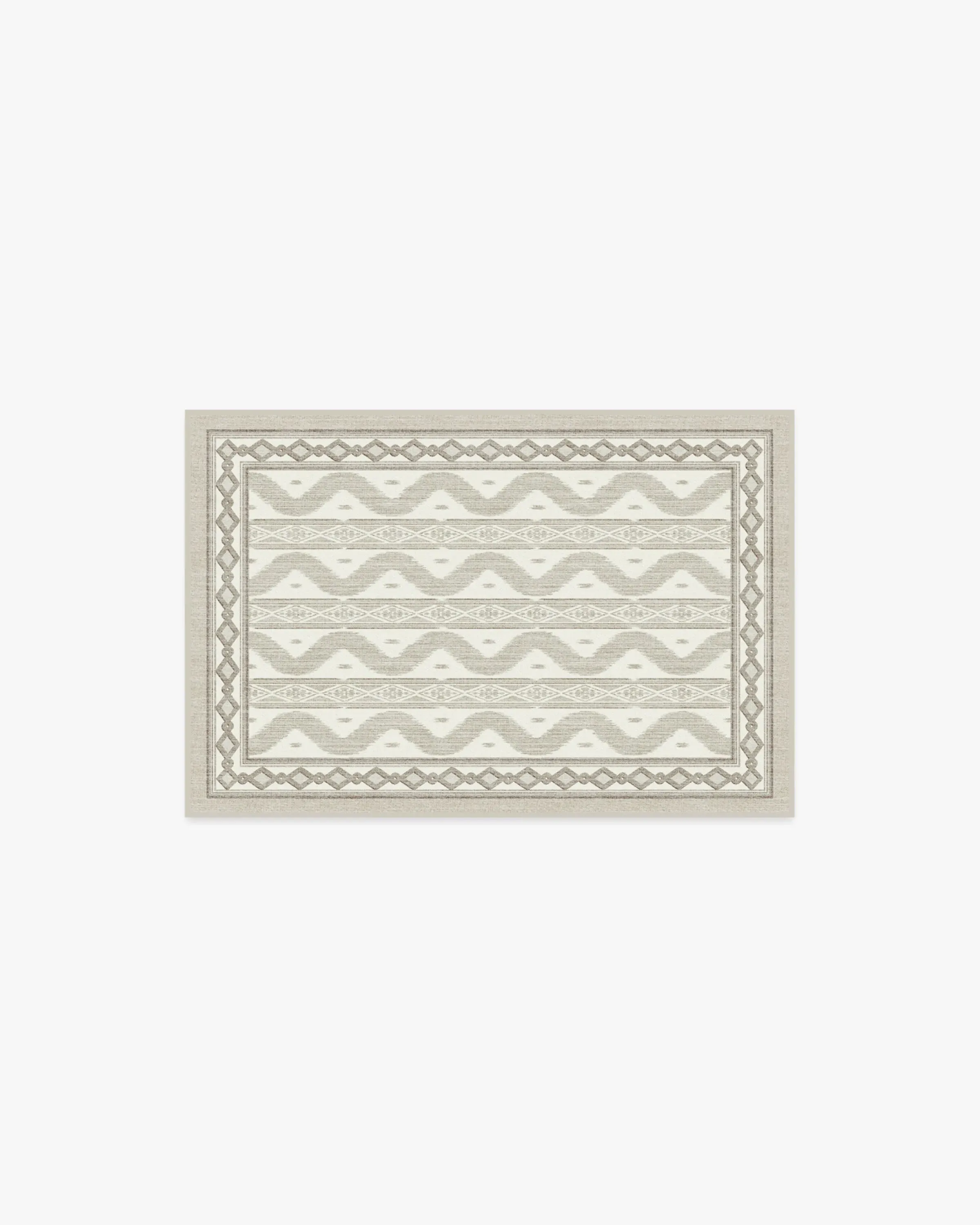 Small Area Rug Machine Washable - Beige image