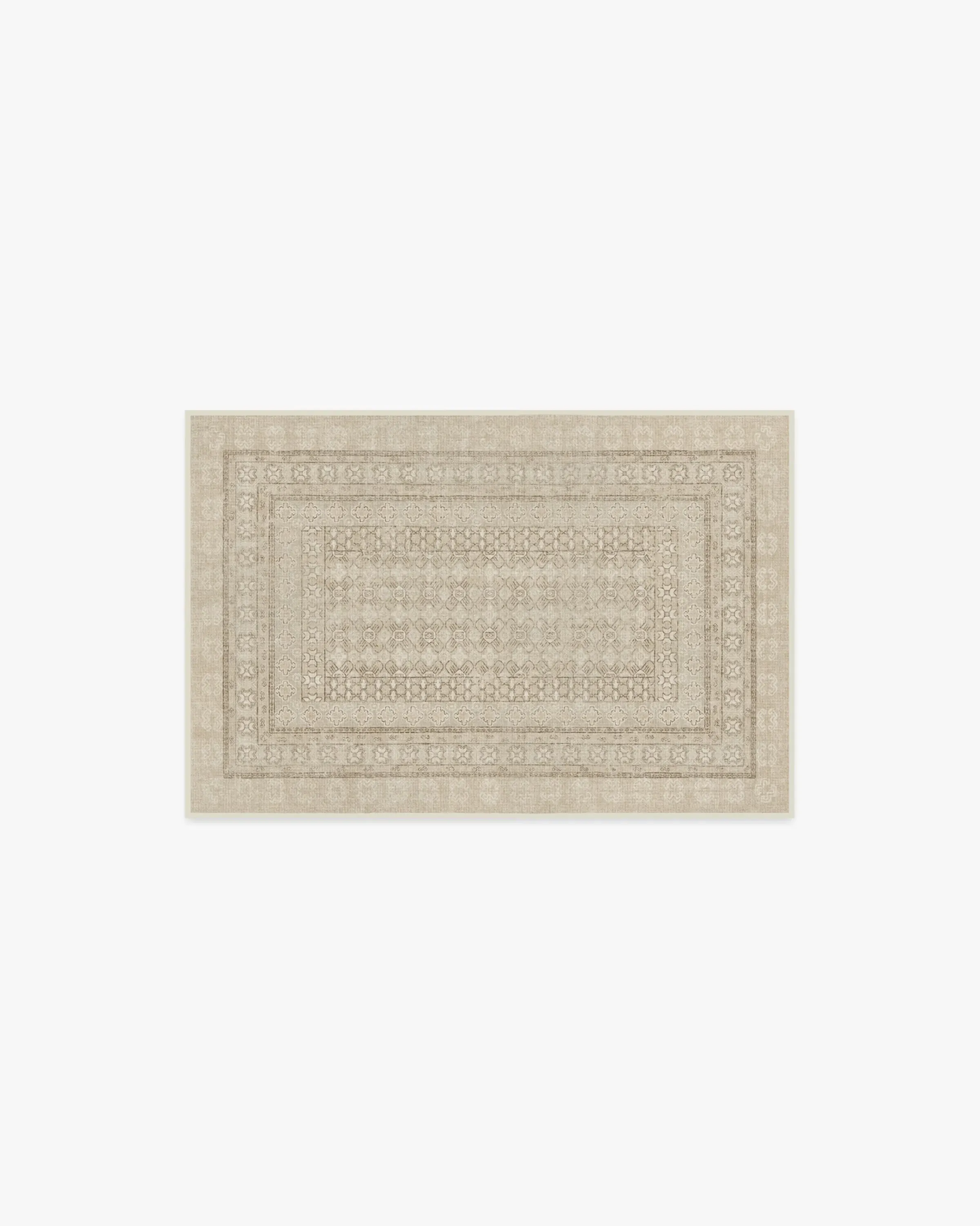 Small Area Rug Machine Washable - Beige, Ivory image