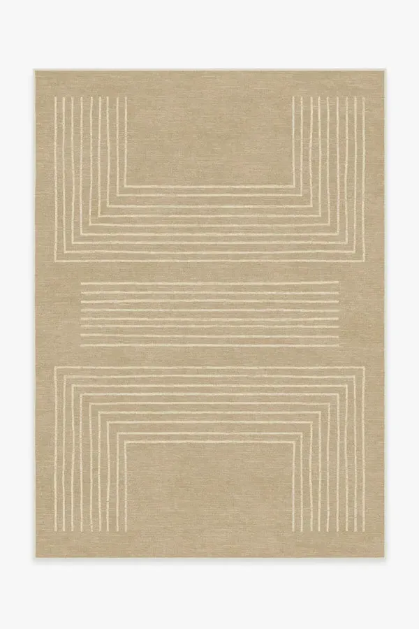 Small Area Rug Machine Washable - Beige