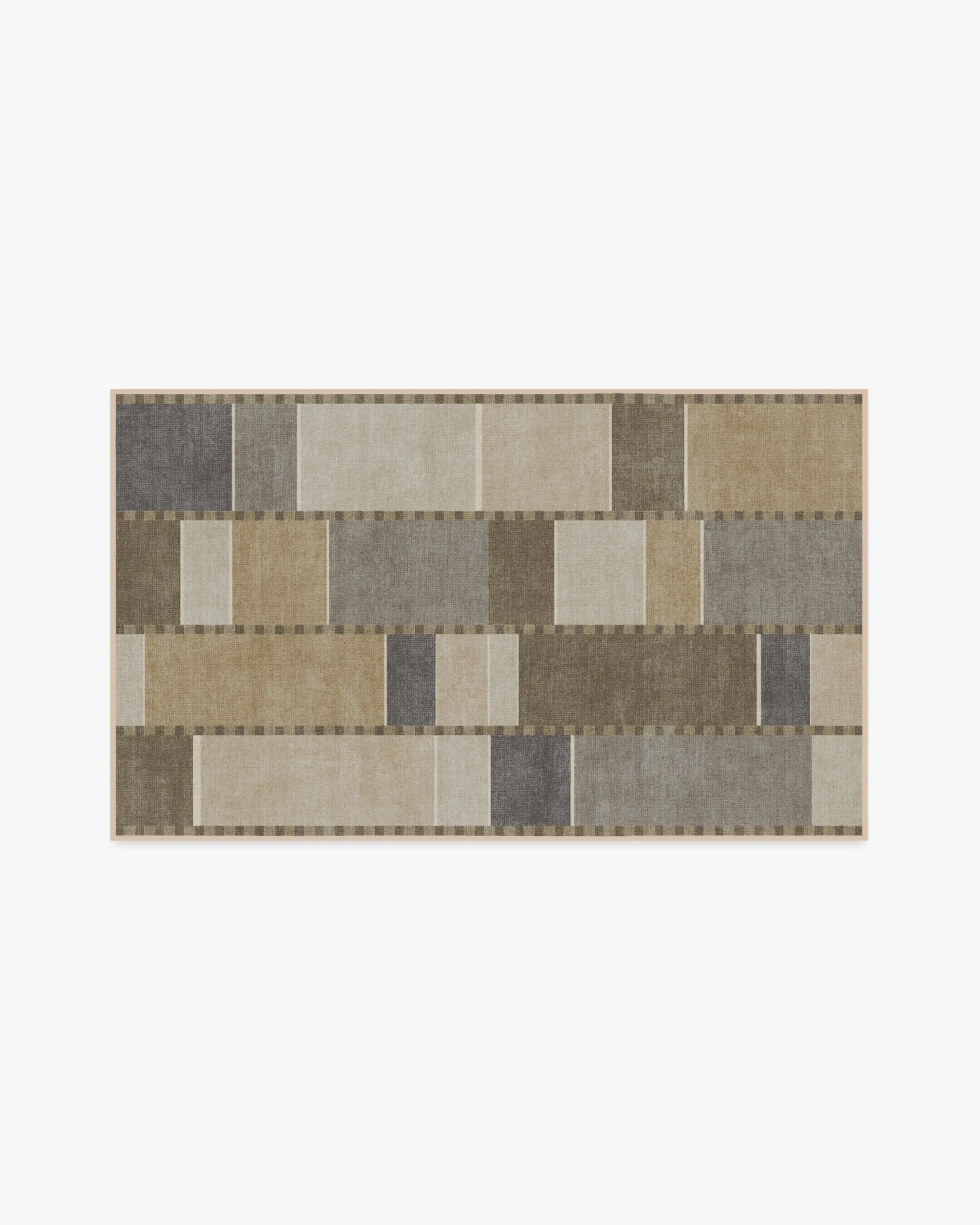 Small Area Rug Machine Washable - Beige