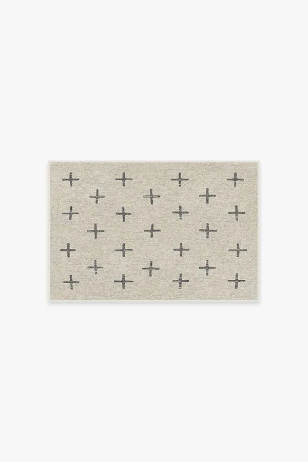 Small Area Rug Machine Washable - Birch, Flatwoven image