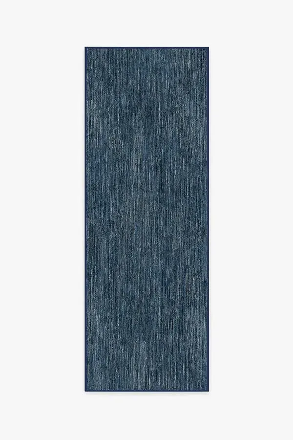 Small Area Rug Machine Washable - Blue