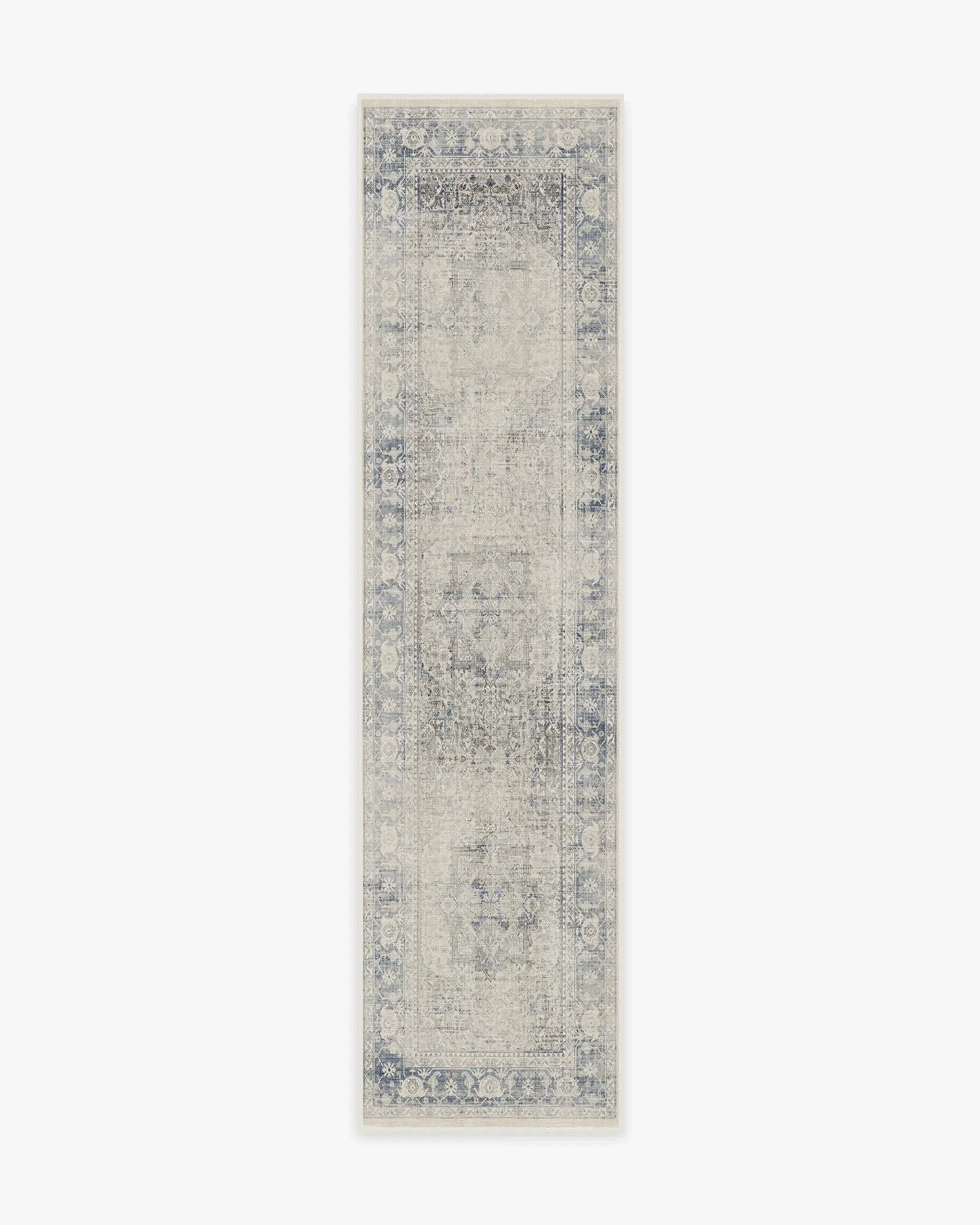 Small Area Rug Machine Washable - Blue