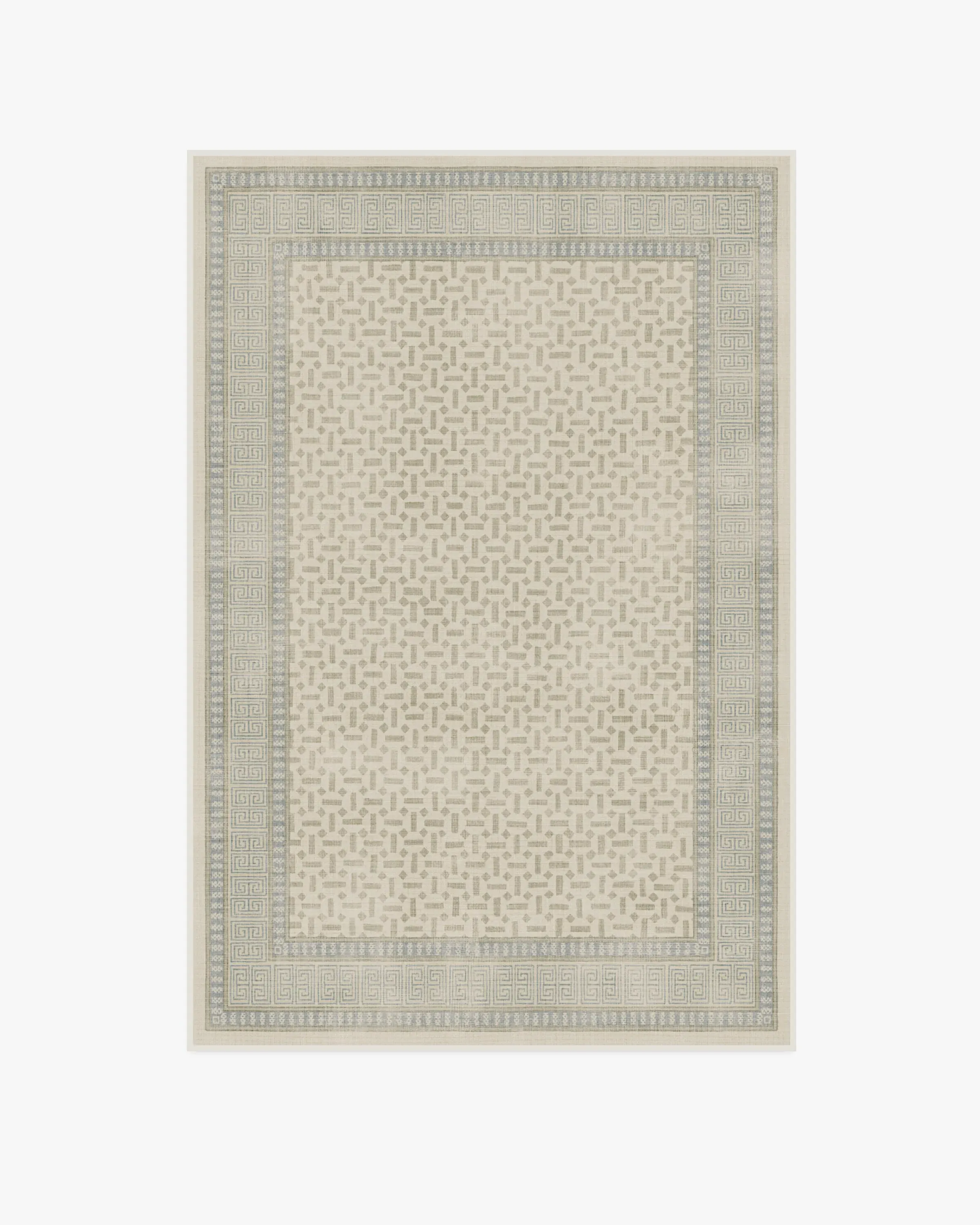 Small Area Rug Machine Washable - Blue