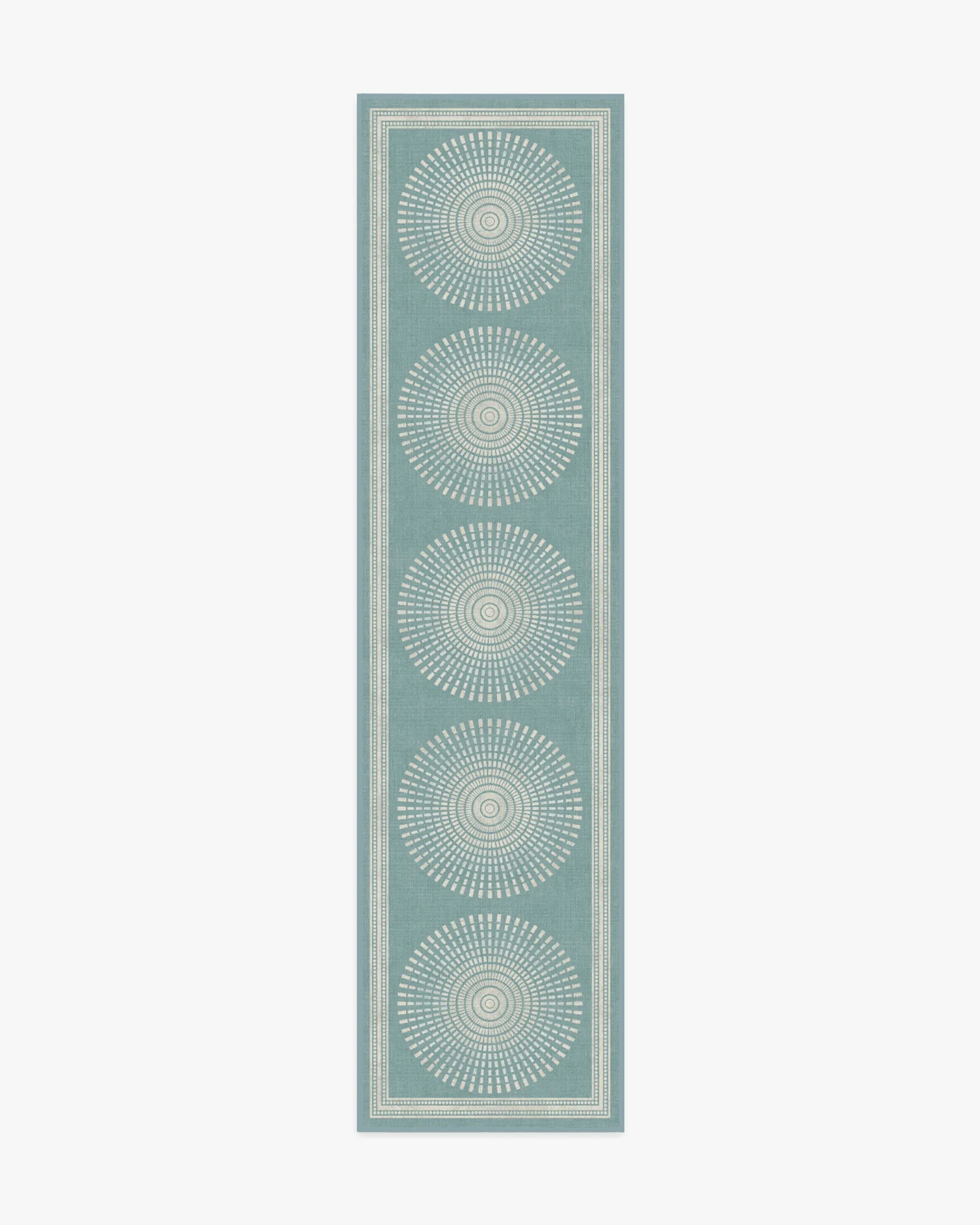Small Area Rug Machine Washable - Blue