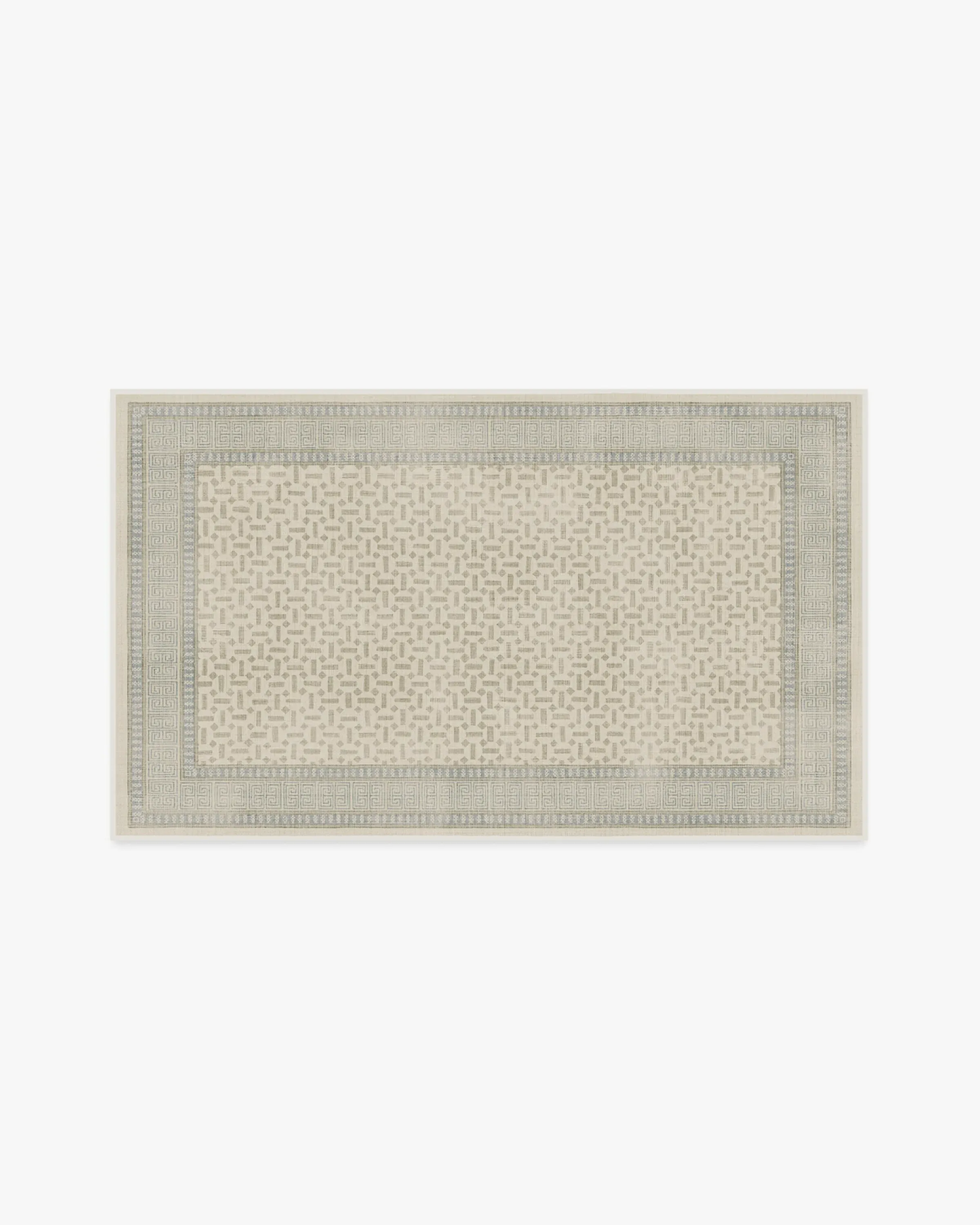 Small Area Rug Machine Washable - Blue