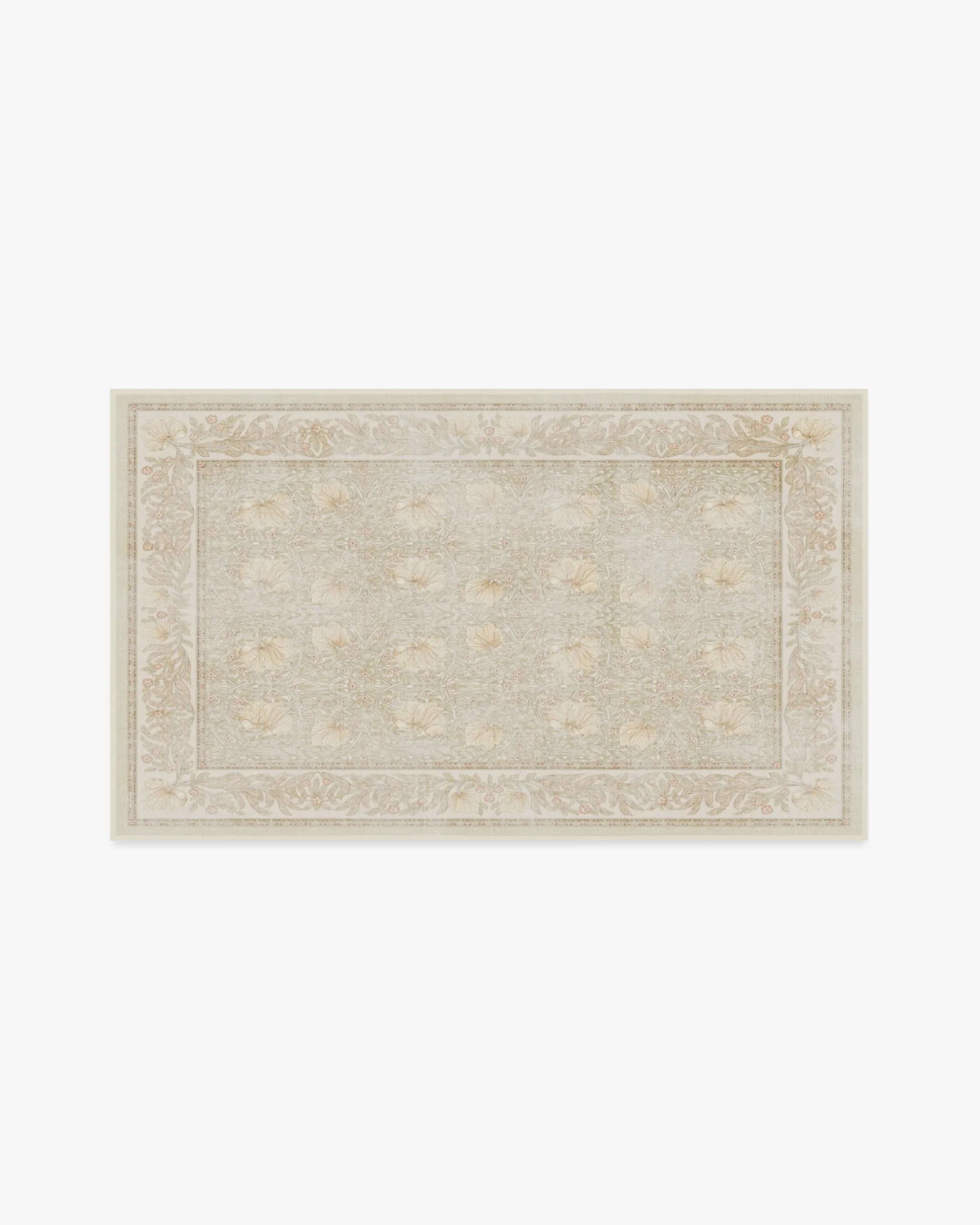 Small Area Rug Machine Washable - Blush