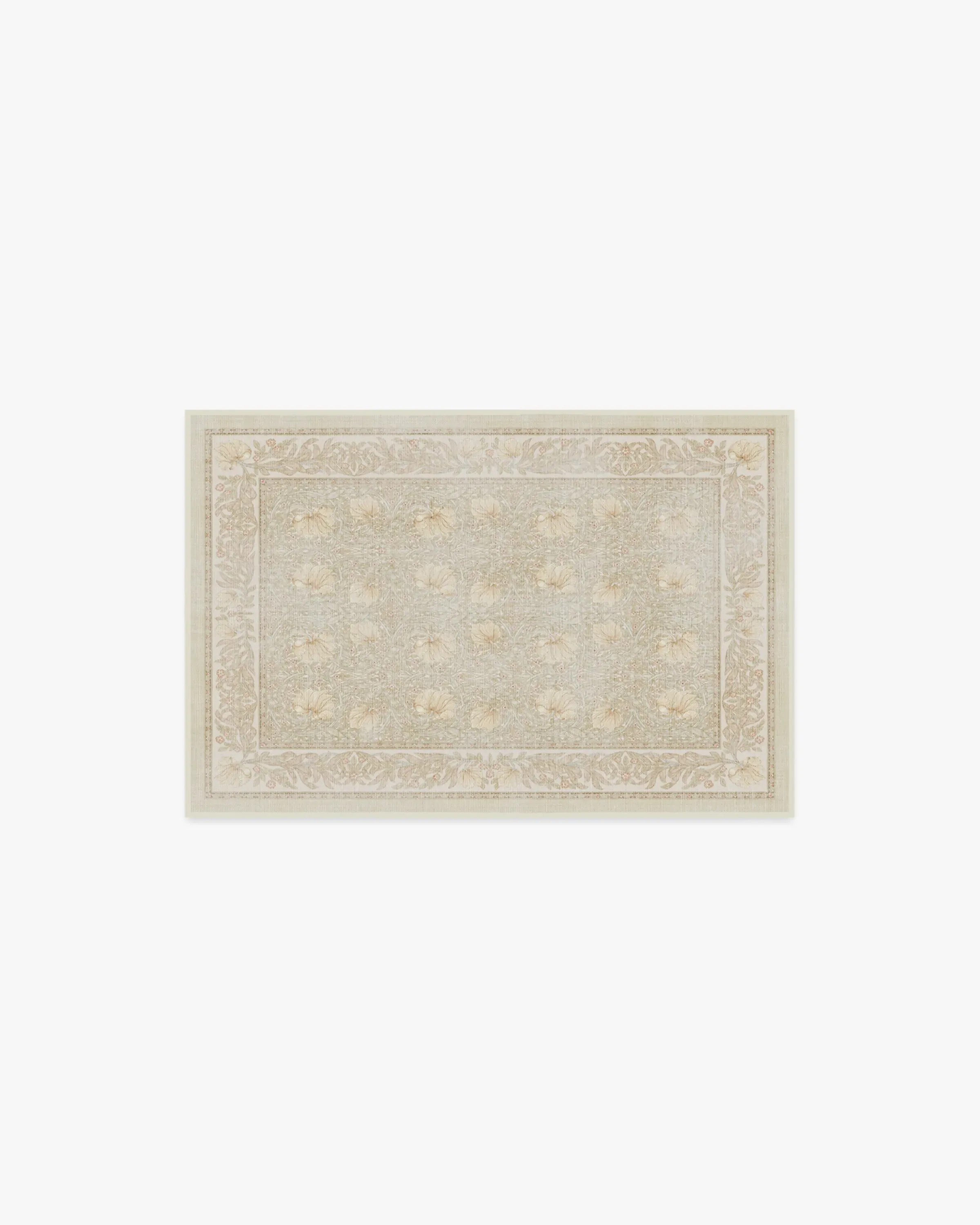 Small Area Rug Machine Washable - Blush image
