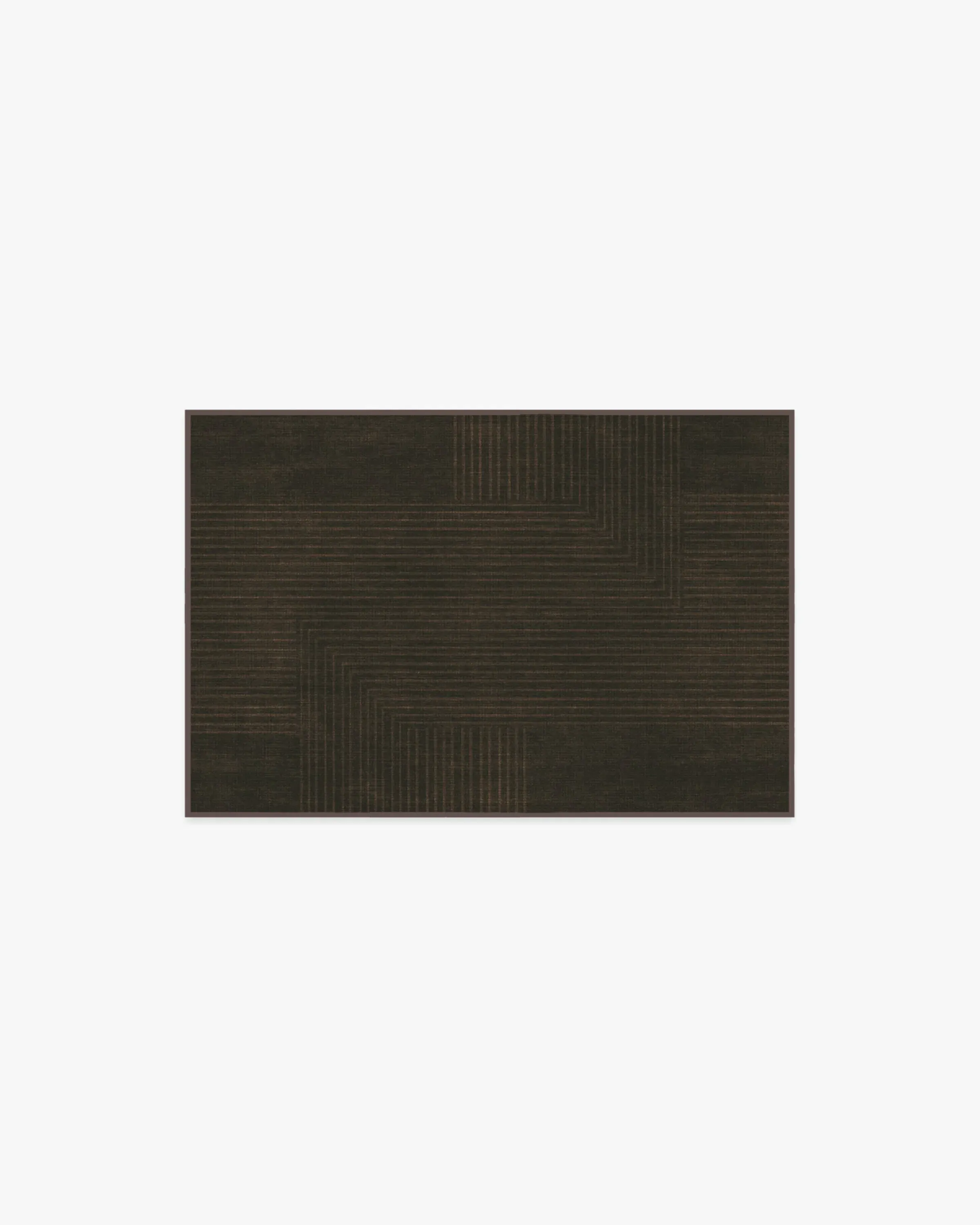 Small Area Rug Machine Washable - Brown image