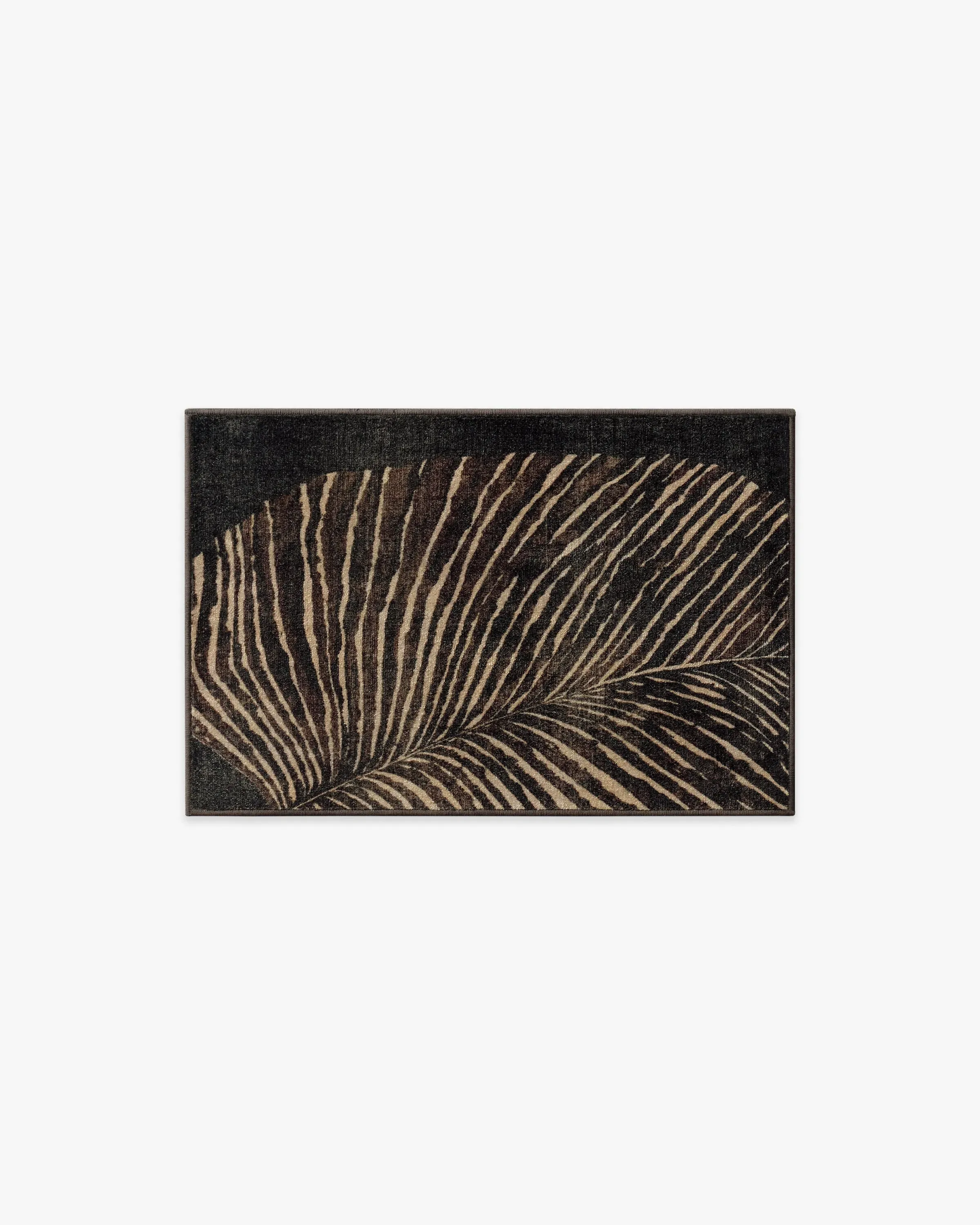 Small Area Rug Machine Washable - Brown, Tufted image