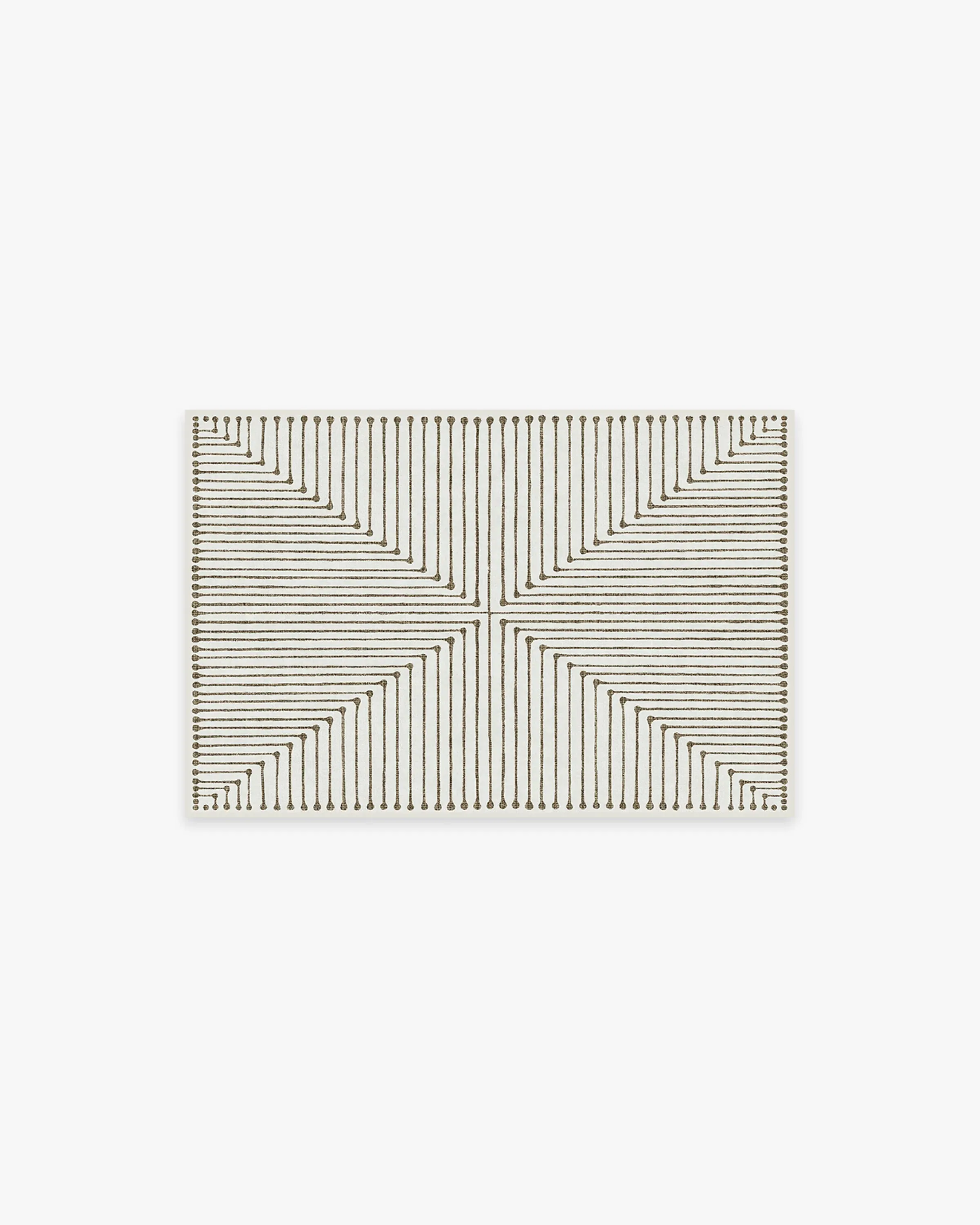 Small Area Rug Machine Washable - Camel, Ivory image