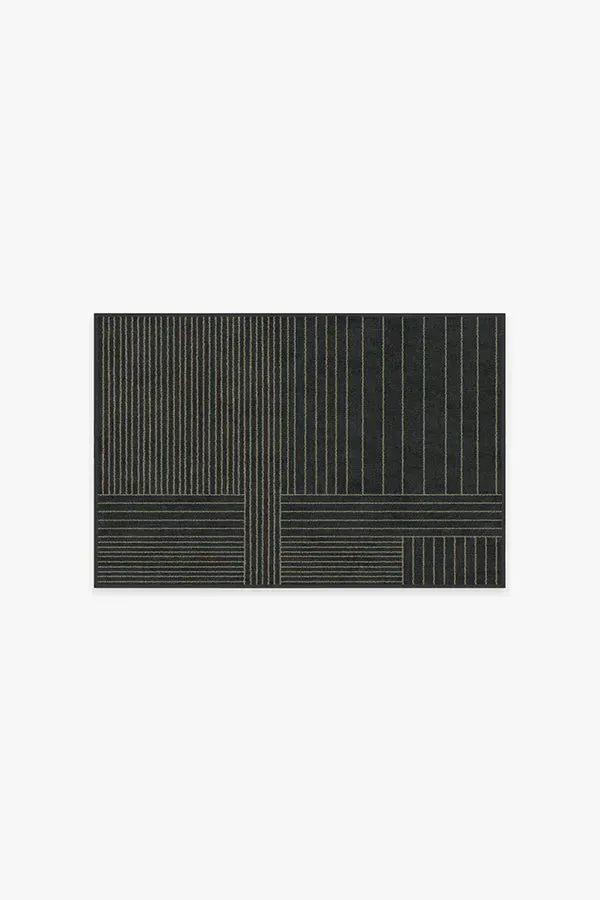 Small Area Rug Machine Washable - Charcoal image