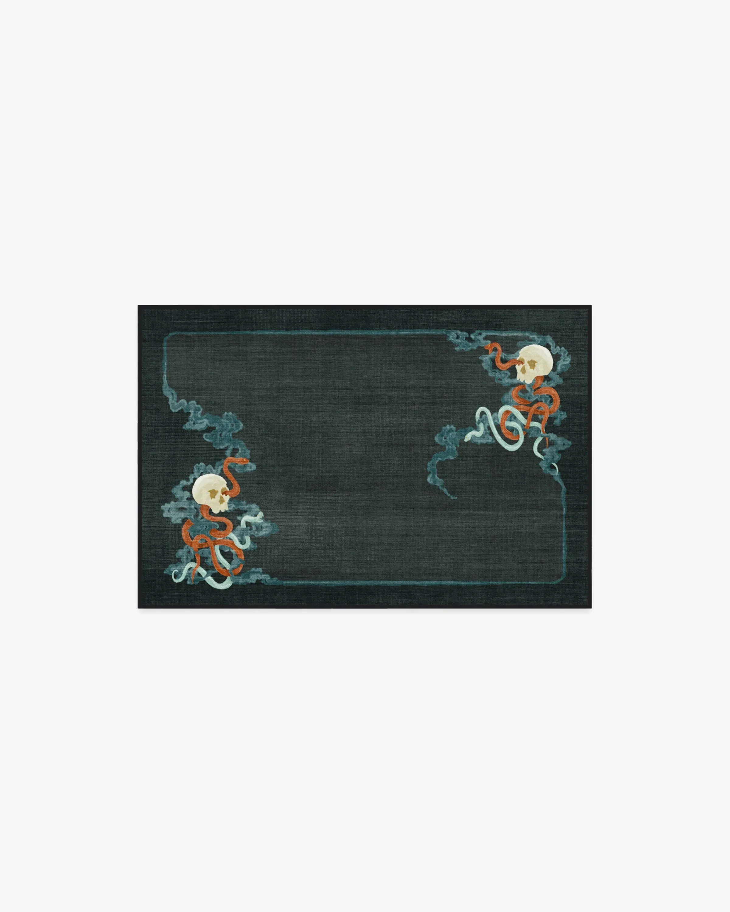Small Area Rug Machine Washable - Charcoal image
