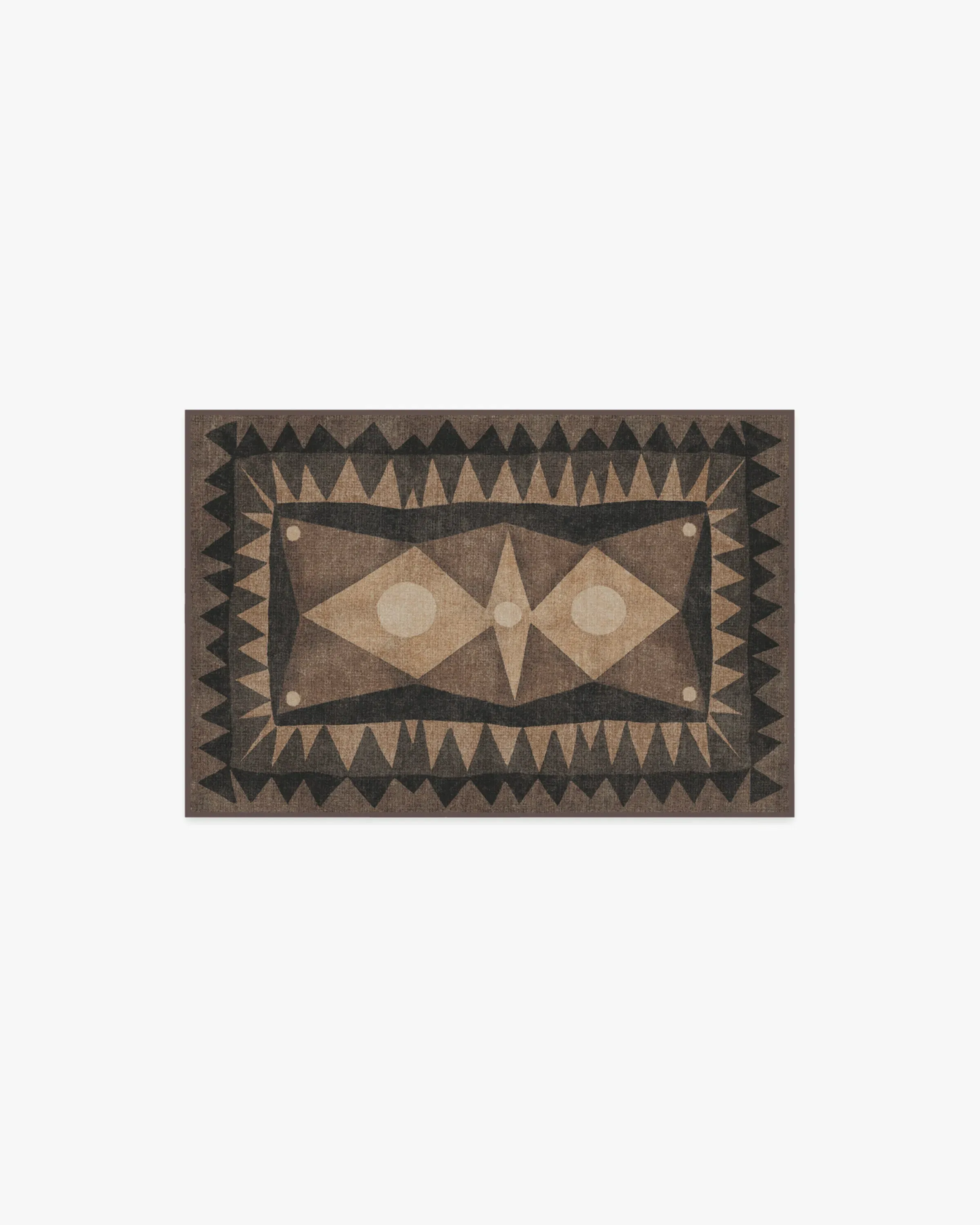 Small Area Rug Machine Washable - Charcoal image