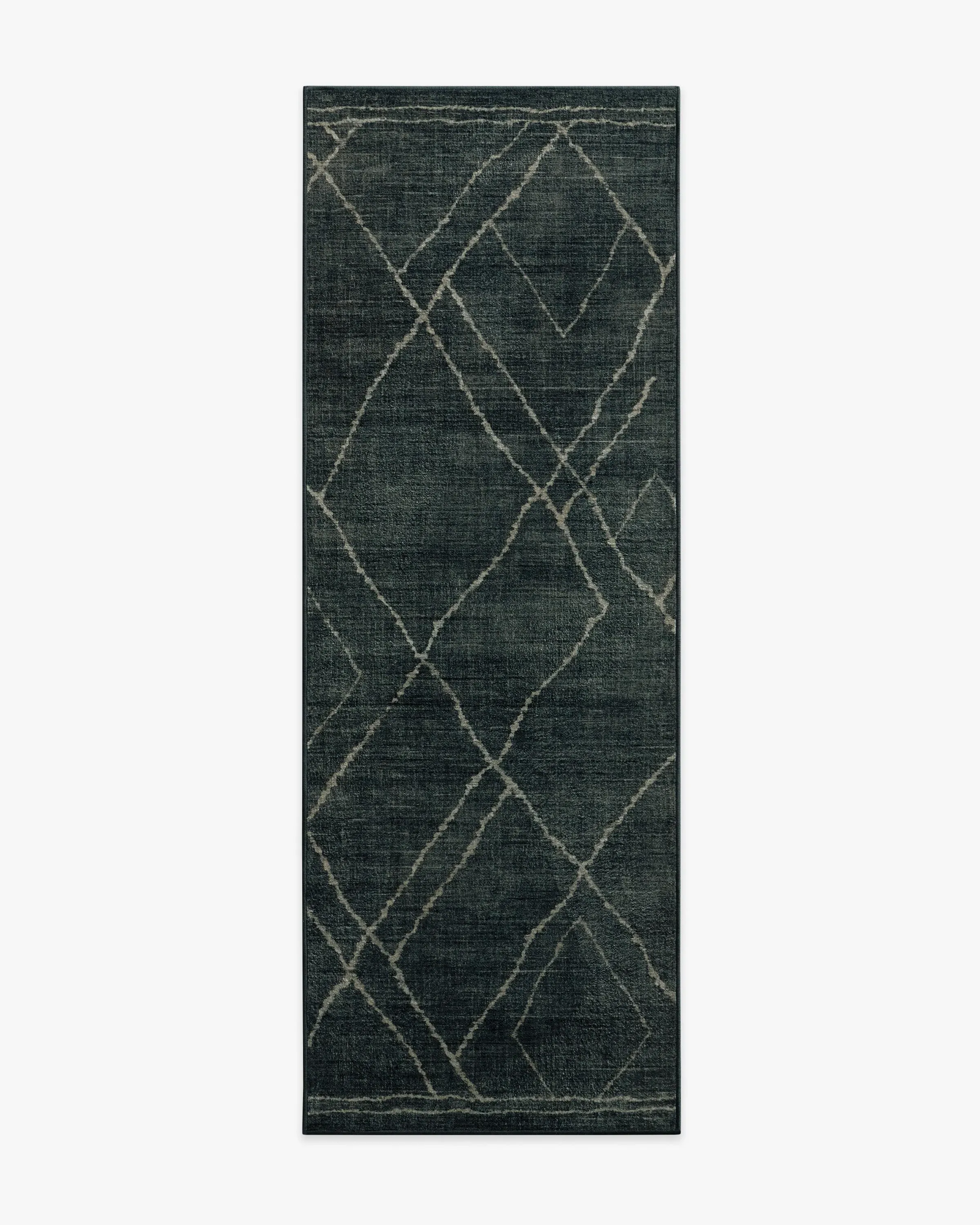 Small Area Rug Machine Washable - Charcoal