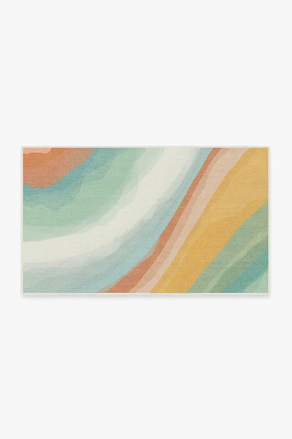 Small Area Rug Machine Washable - Copper Jade image