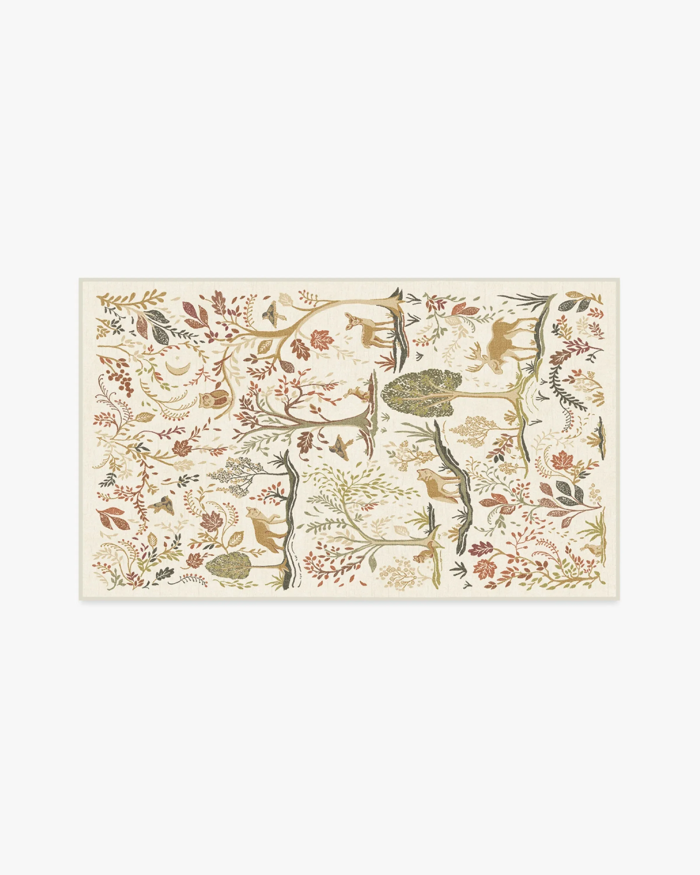 Small Area Rug Machine Washable - Cream