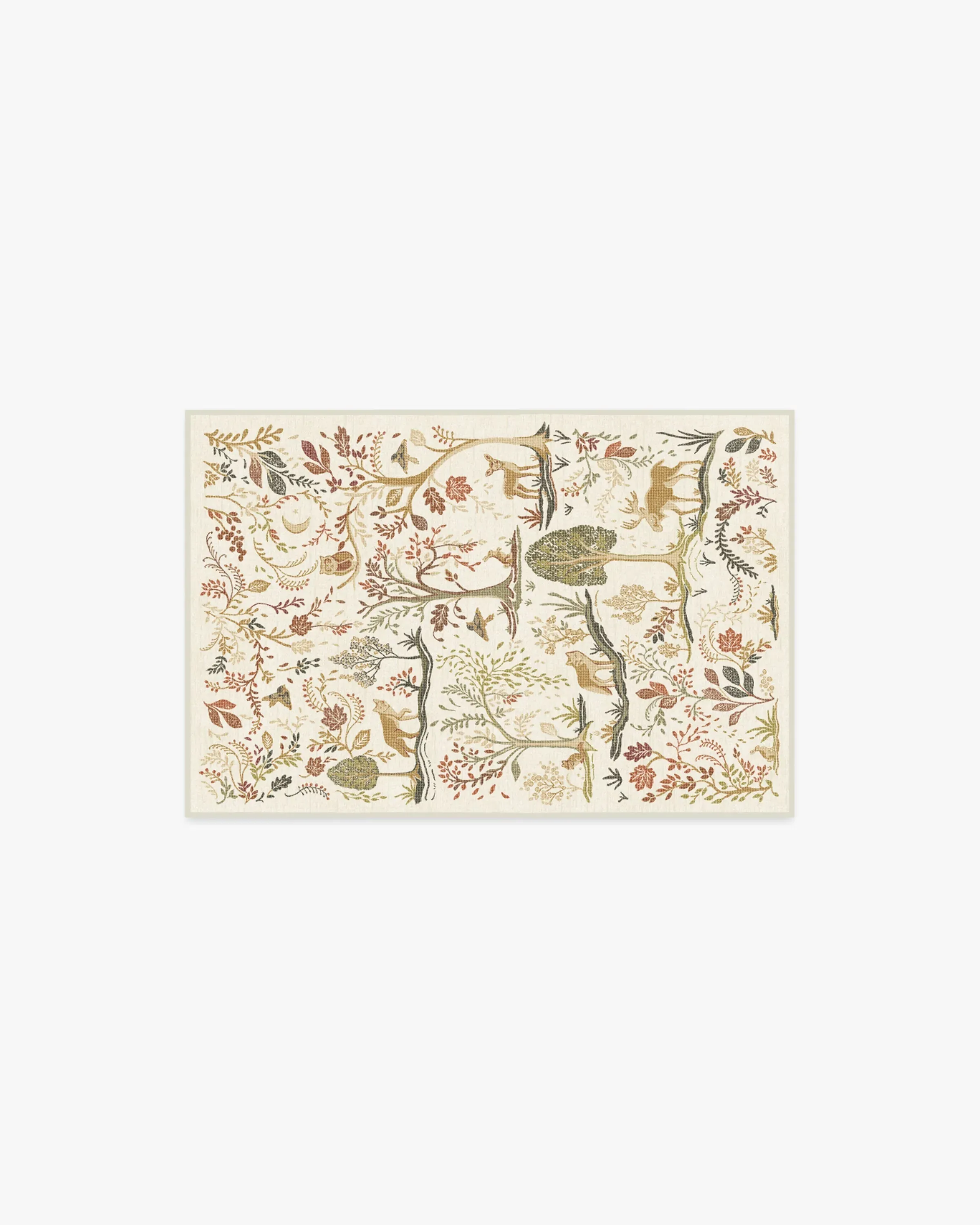 Small Area Rug Machine Washable - Cream image