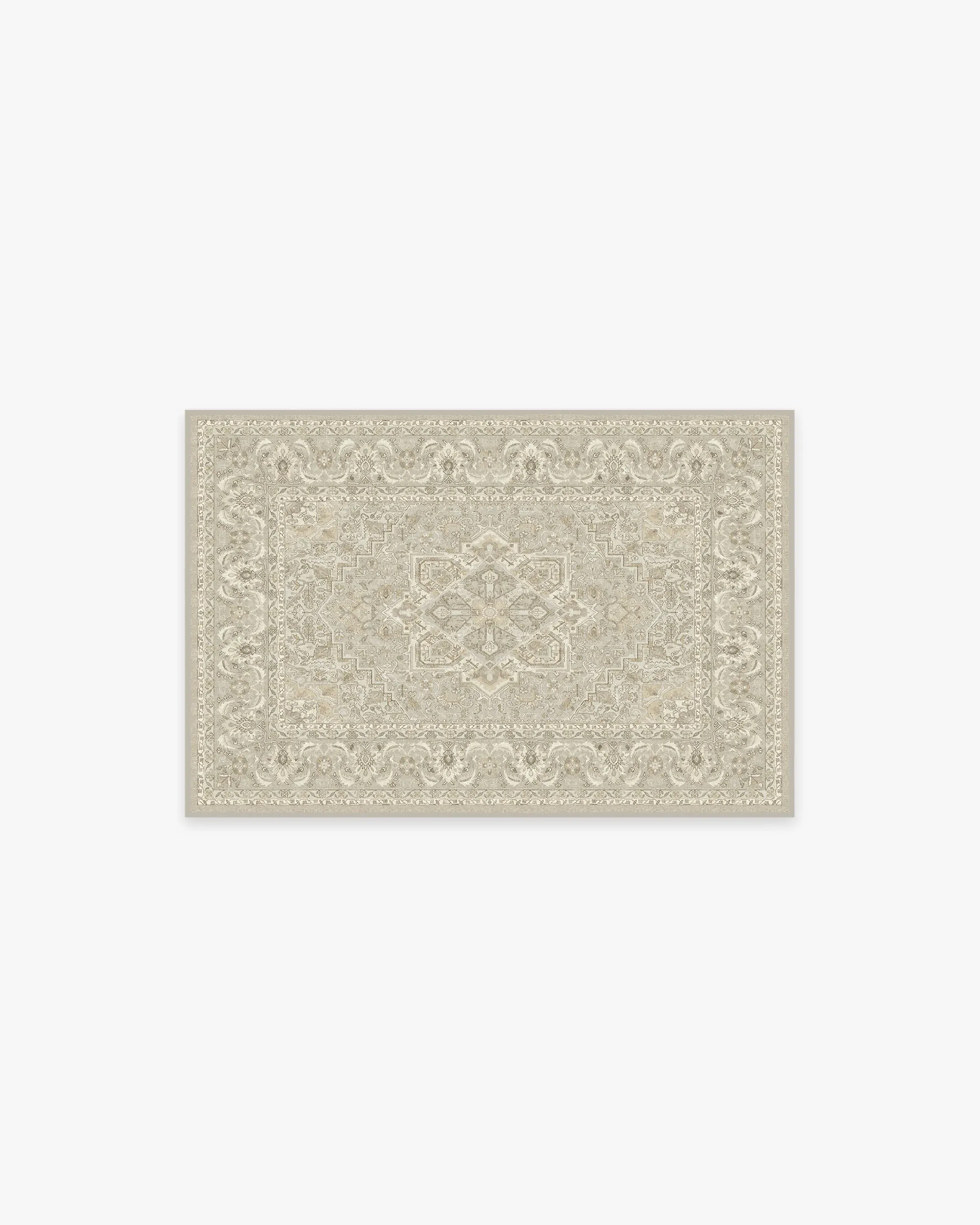 Small Area Rug Machine Washable - Cream image