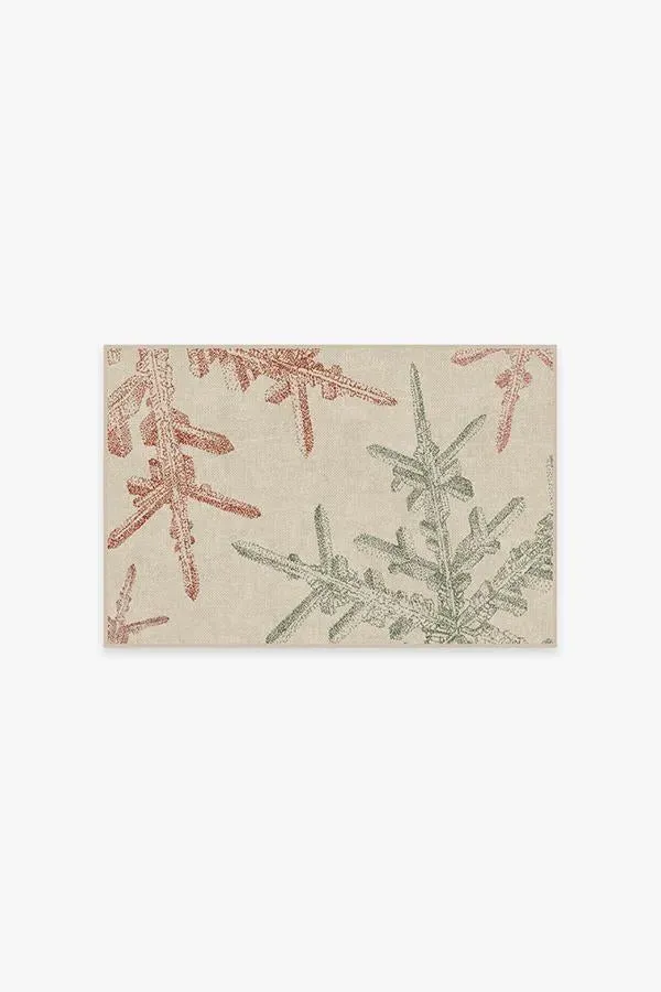 Small Area Rug Machine Washable - Creme, Chenille image