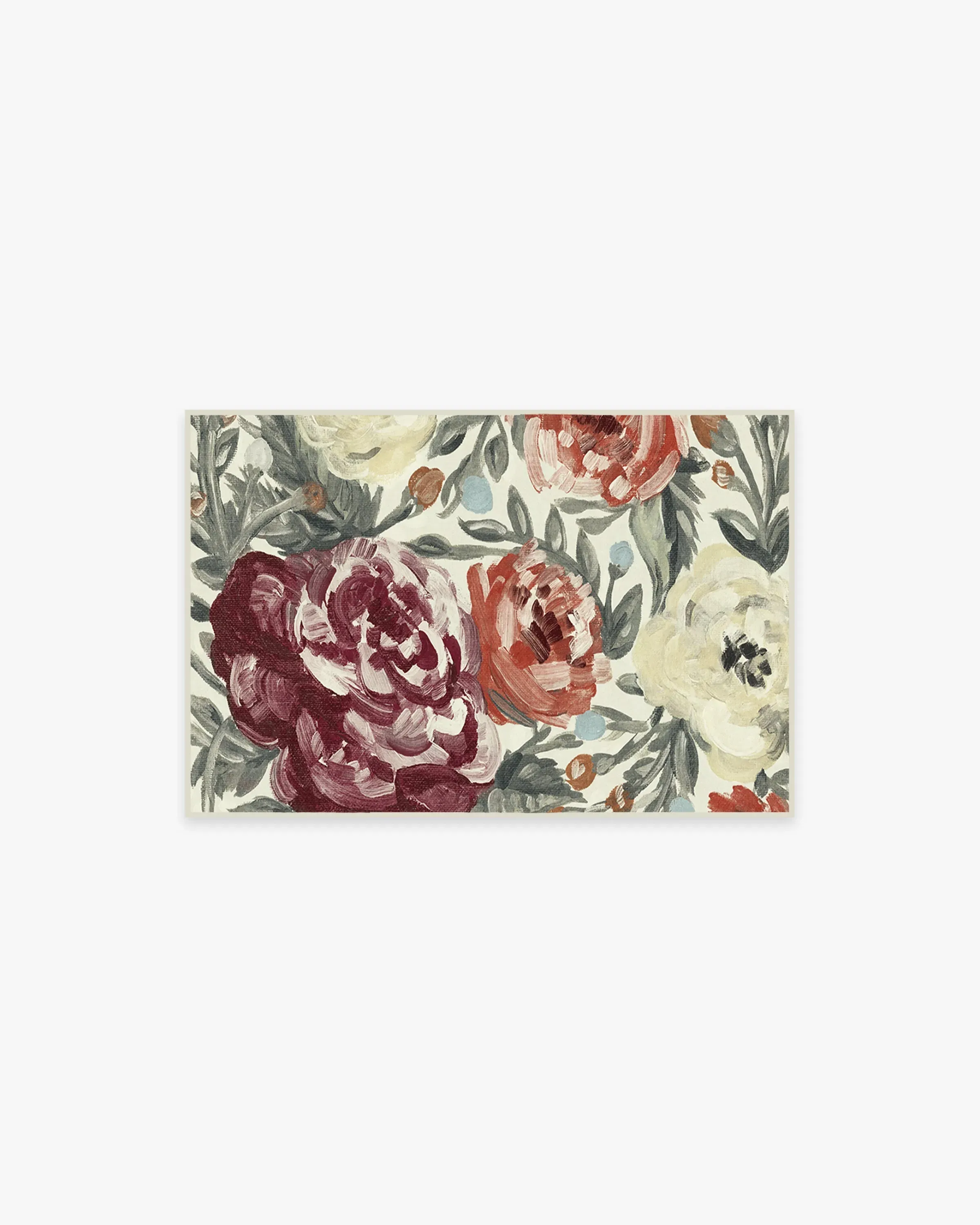 Small Area Rug Machine Washable - Currant image