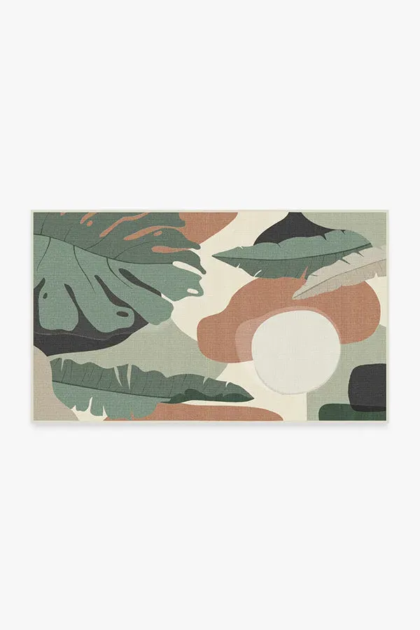 Small Area Rug Machine Washable - Desert Sage image