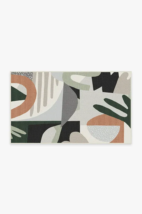 Small Area Rug Machine Washable - Desert Sage image