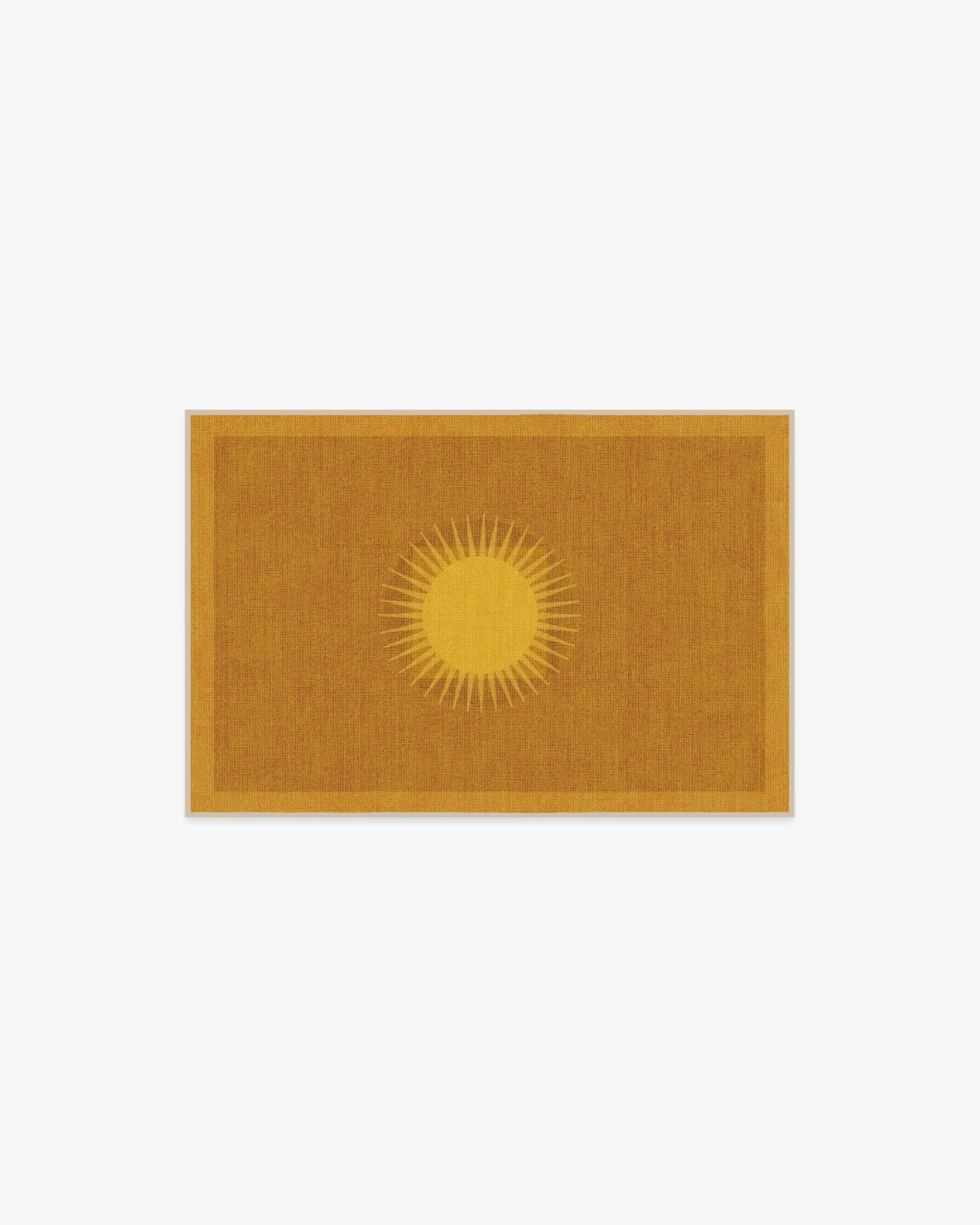 Small Area Rug Machine Washable - Gold image