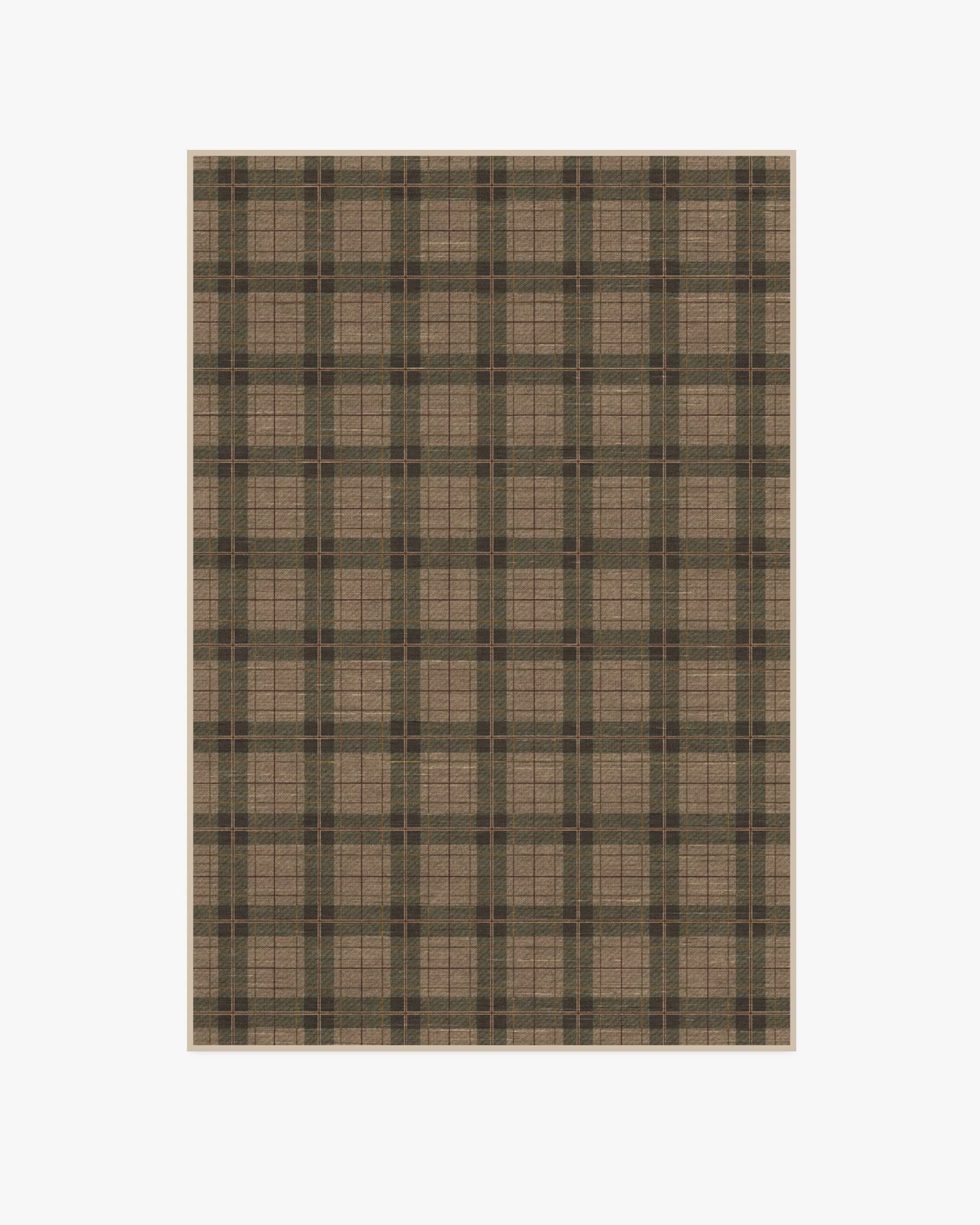 Small Area Rug Machine Washable - Green