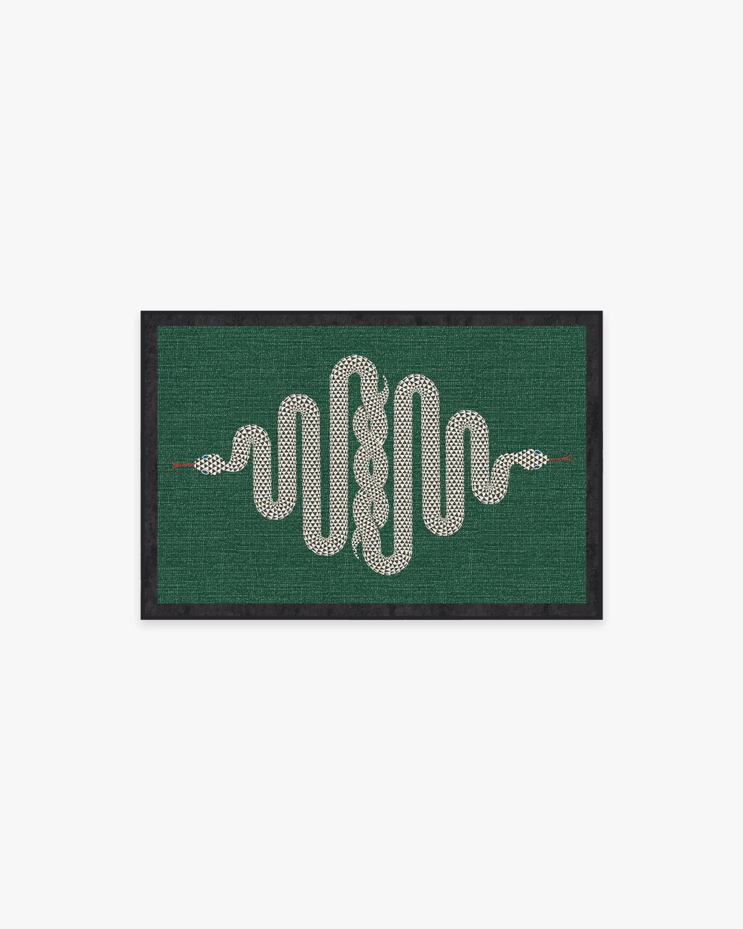 Small Area Rug Machine Washable - Green image