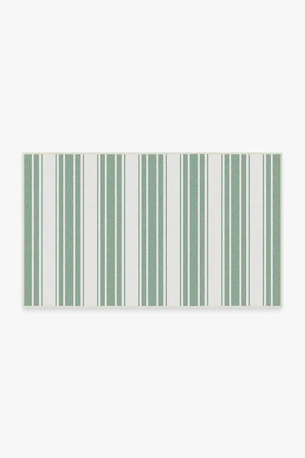 Small Area Rug Machine Washable - Green image