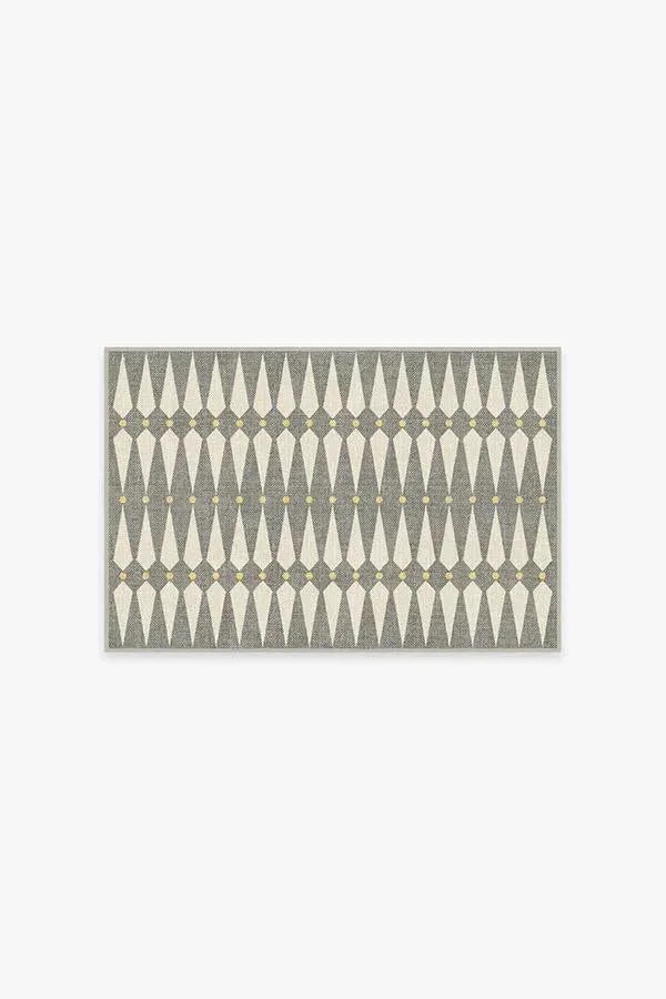 Small Area Rug Machine Washable - Grey image