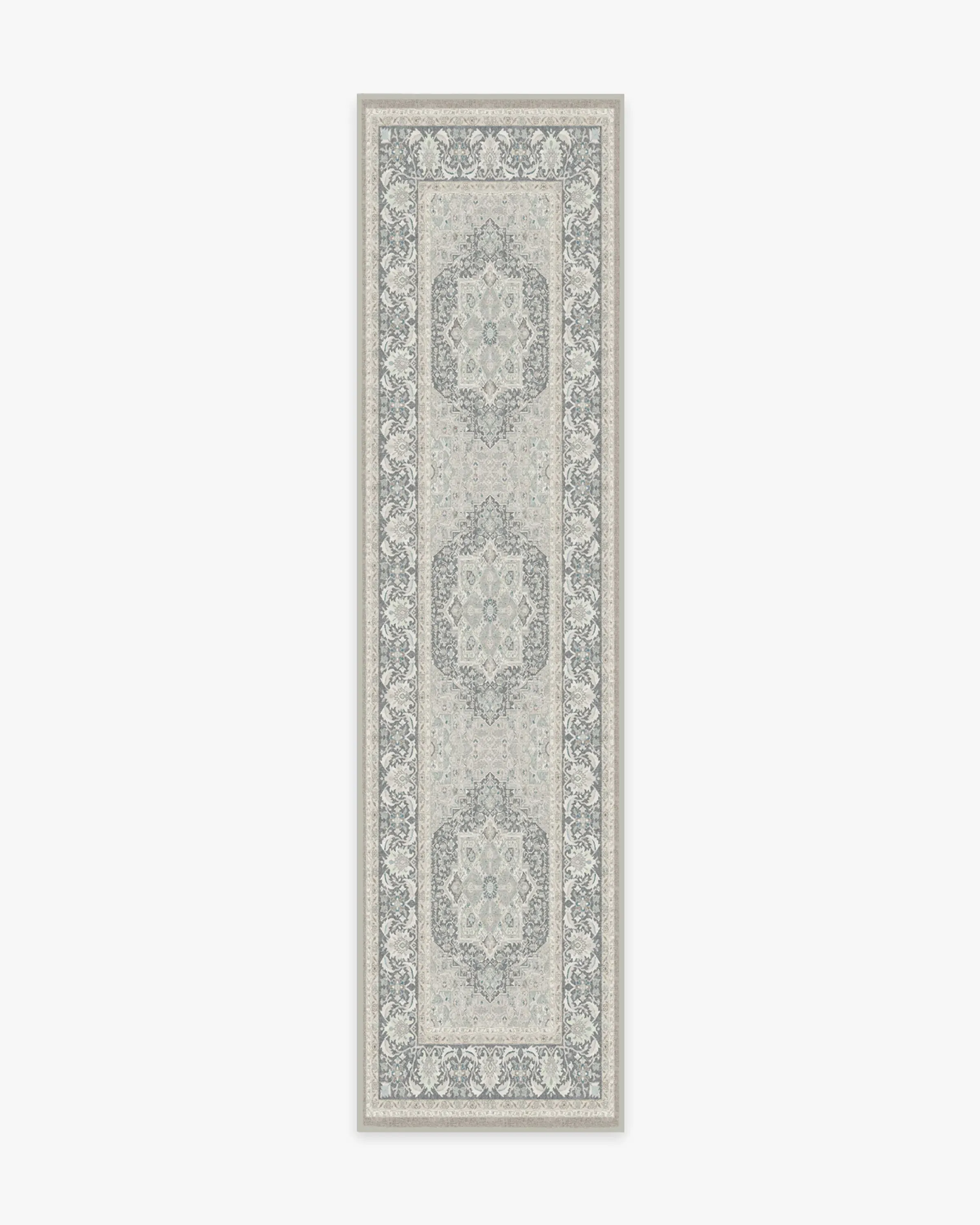 Small Area Rug Machine Washable - Grey