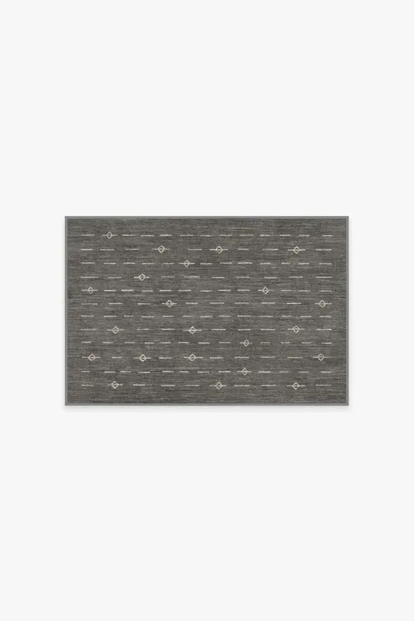 Small Area Rug Machine Washable - Grey image