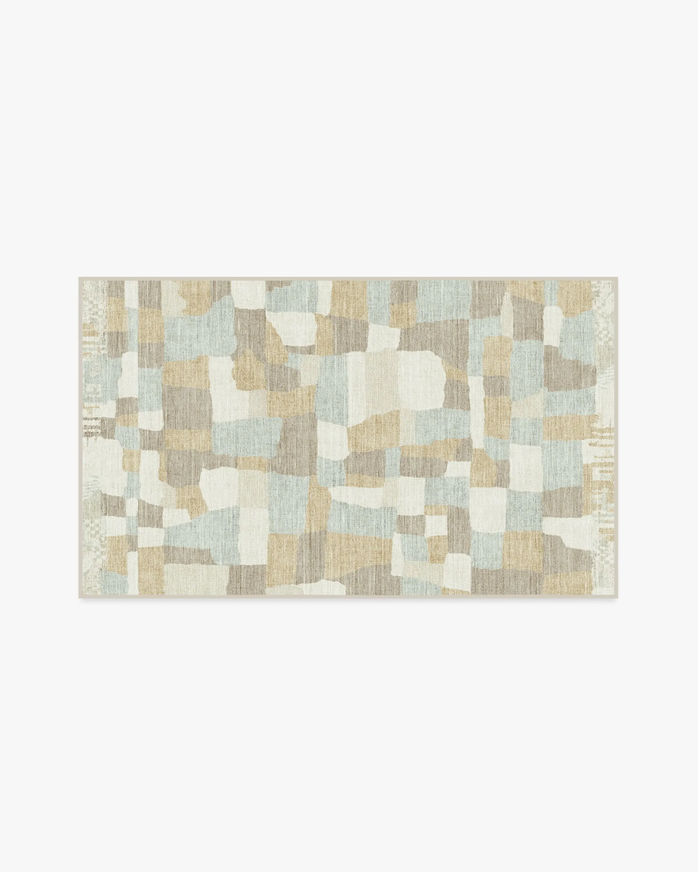 Small Area Rug Machine Washable - Grey, Flatwoven