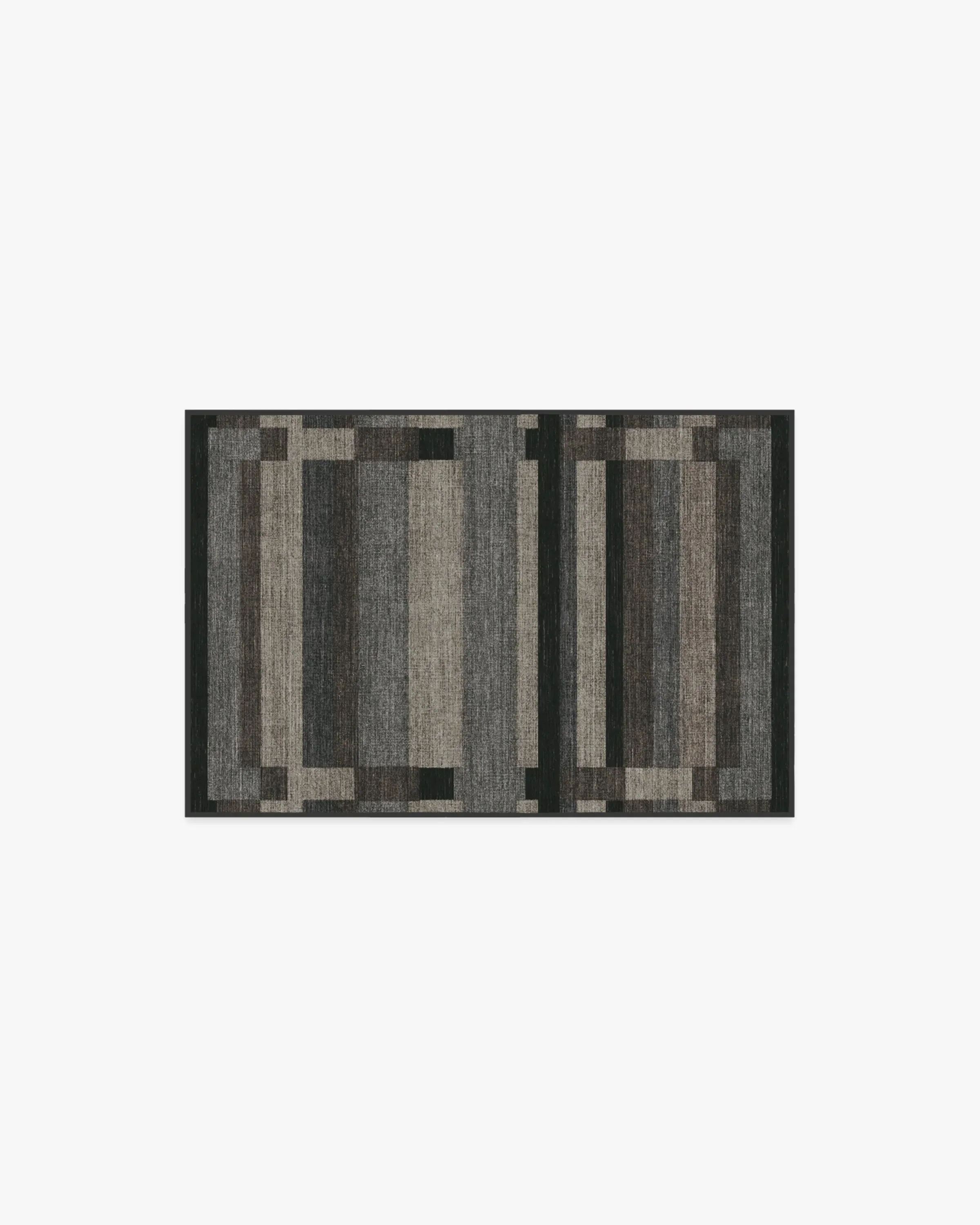 Small Area Rug Machine Washable - Grey image