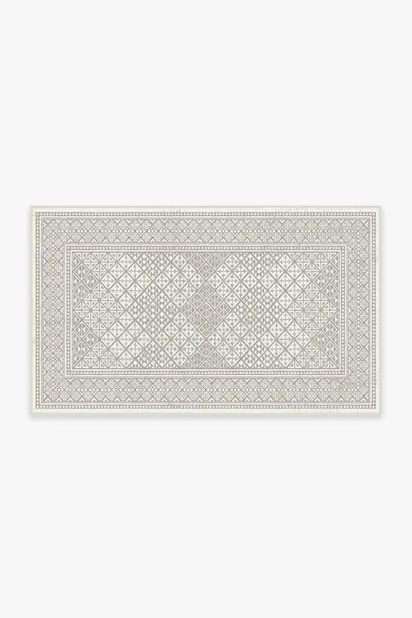 Small Area Rug Machine Washable - Grey image