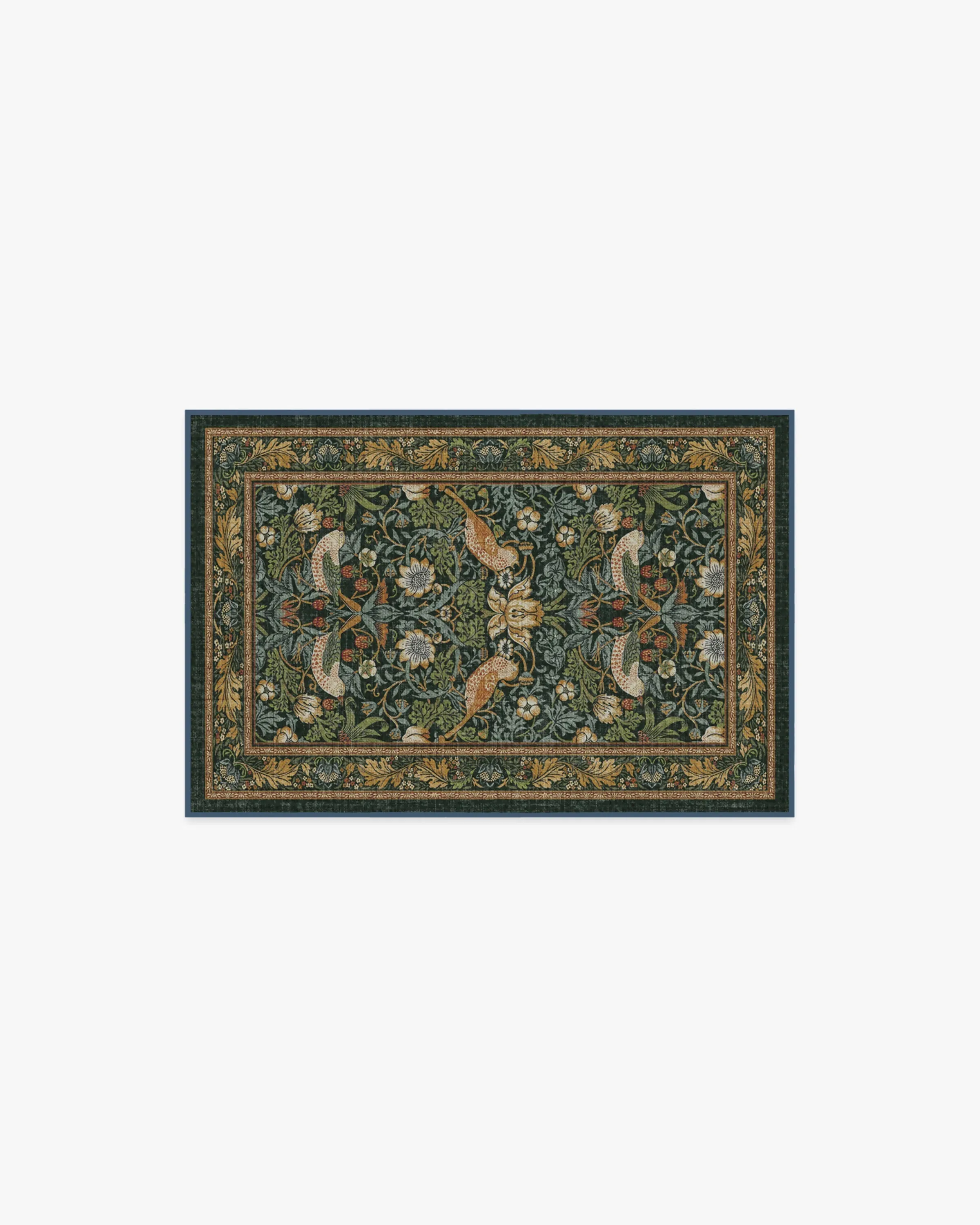 Small Area Rug Machine Washable - Indigo image