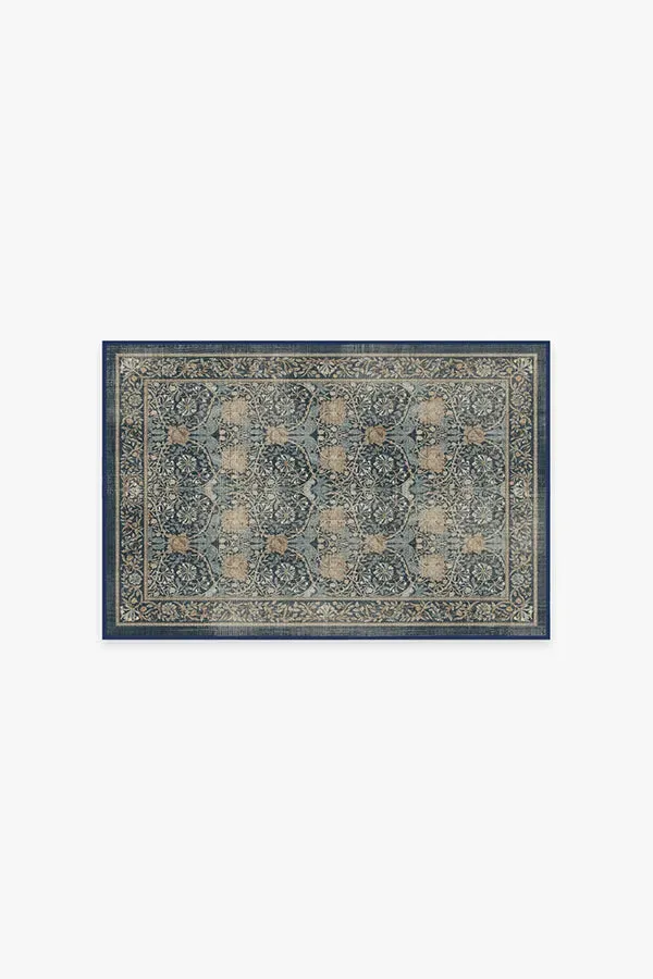 Small Area Rug Machine Washable - Indigo image