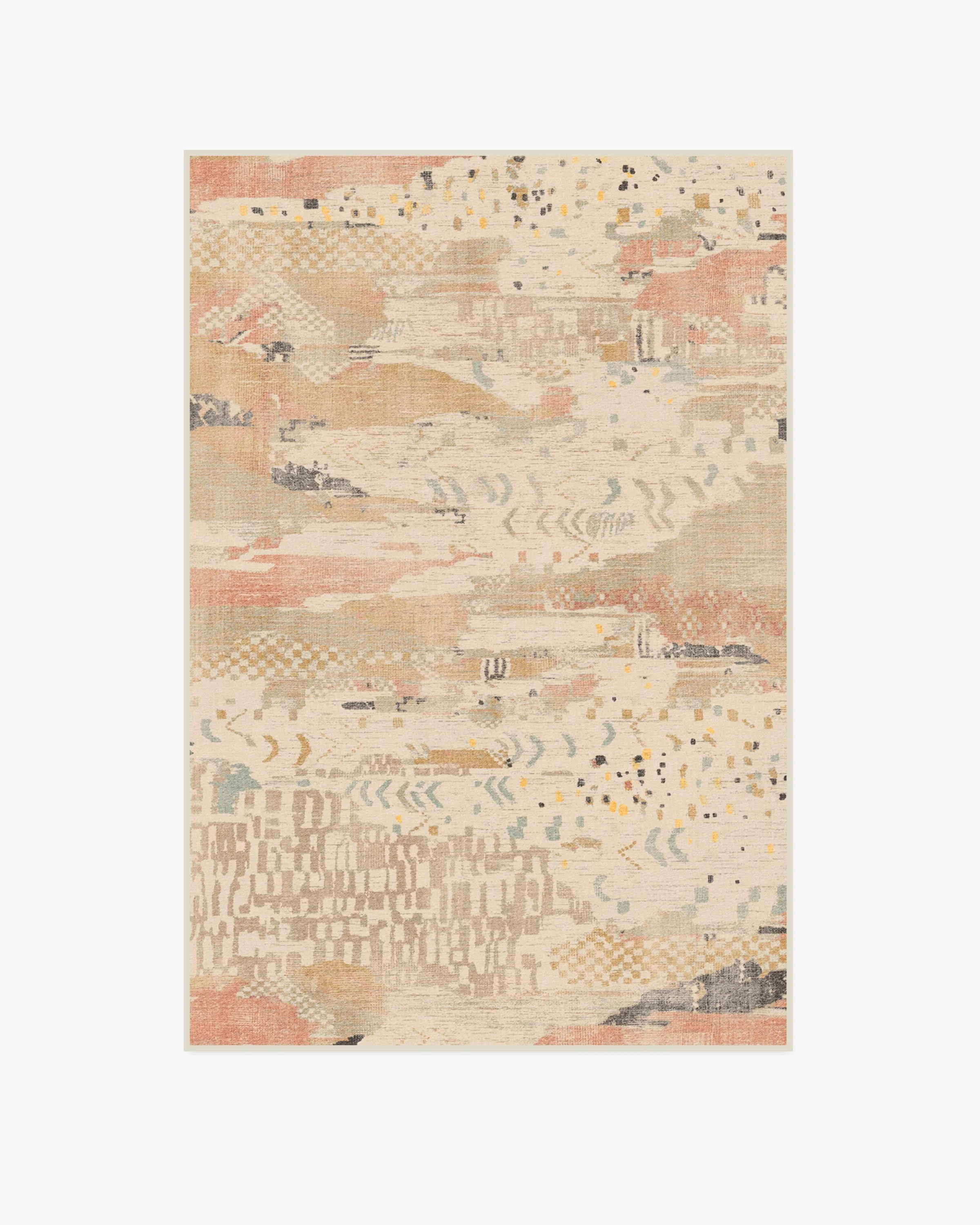Small Area Rug Machine Washable - Ivory