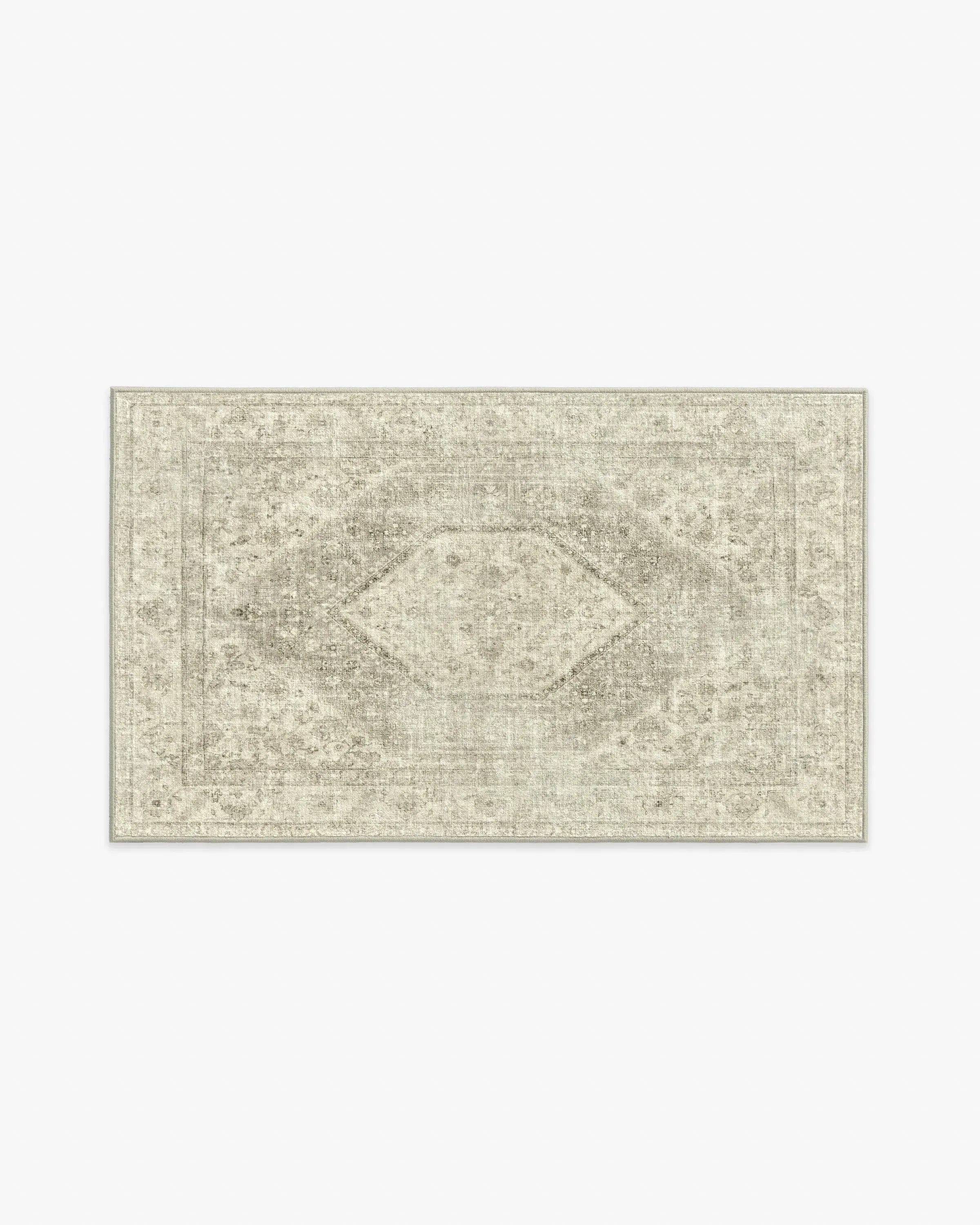 Small Area Rug Machine Washable - Ivory